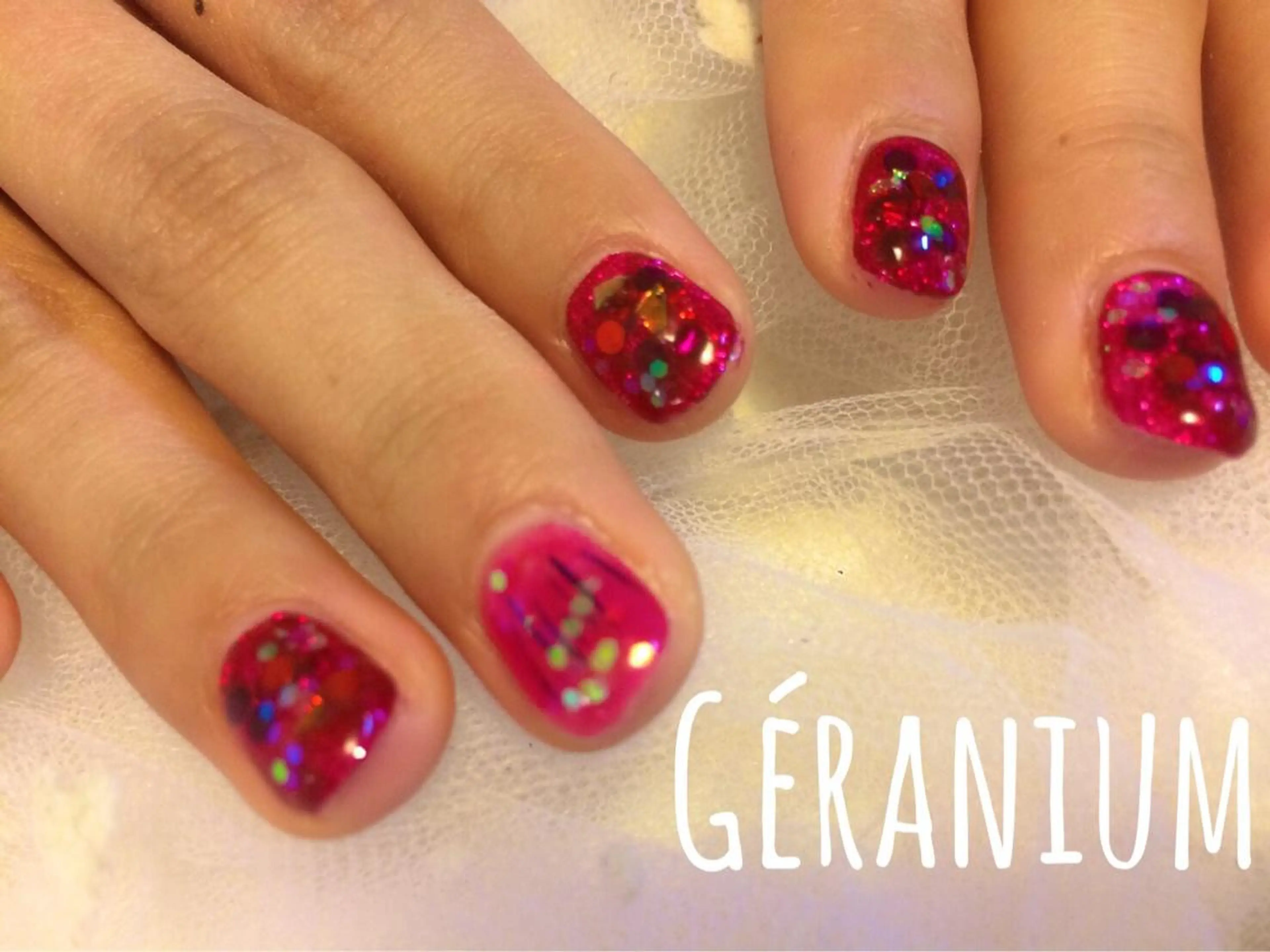 ネイル GéRanium Harukaのネイルデザイン
