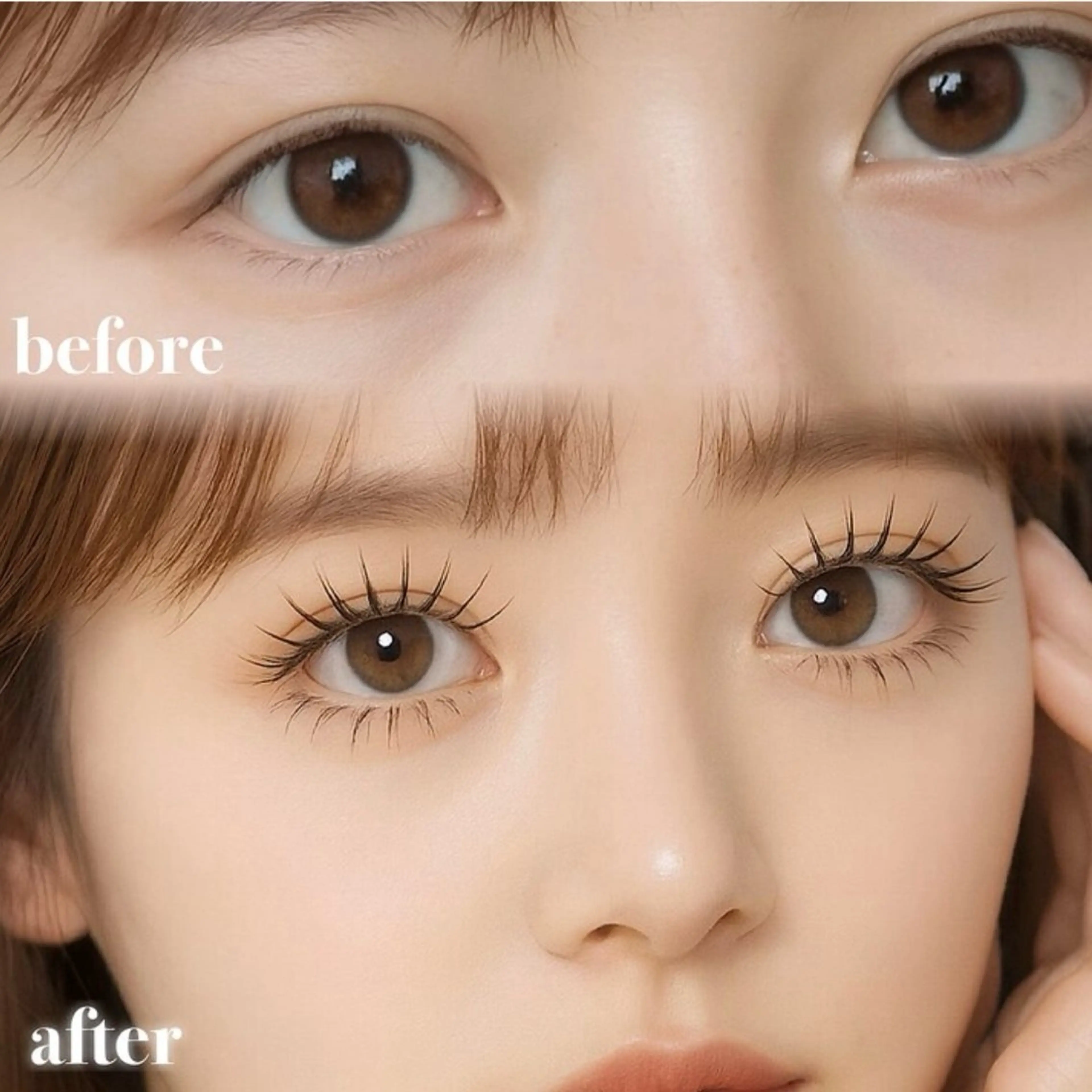 【★年末限定メニュー★】即濡れOK！ (LED無料変更可)フラットラッシュ160本上下振り分け自由の写真