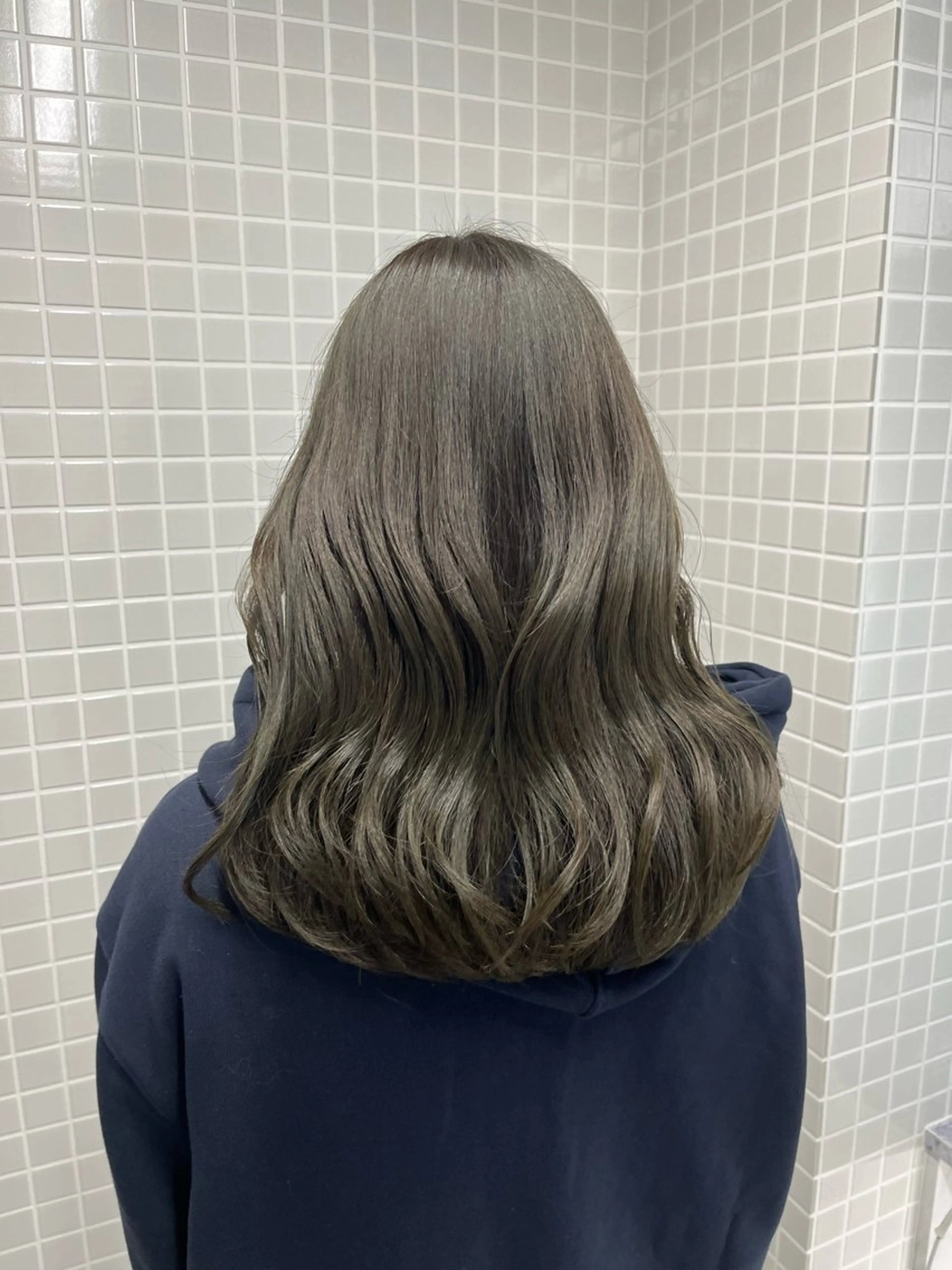 セミロング ヘアカラー トリートメント 完全個室サロンANGELICA LABOspa&treatment所属・ミヤケヒロト/ボブ/ 縮毛矯正/髪質改善のヘアスタイル