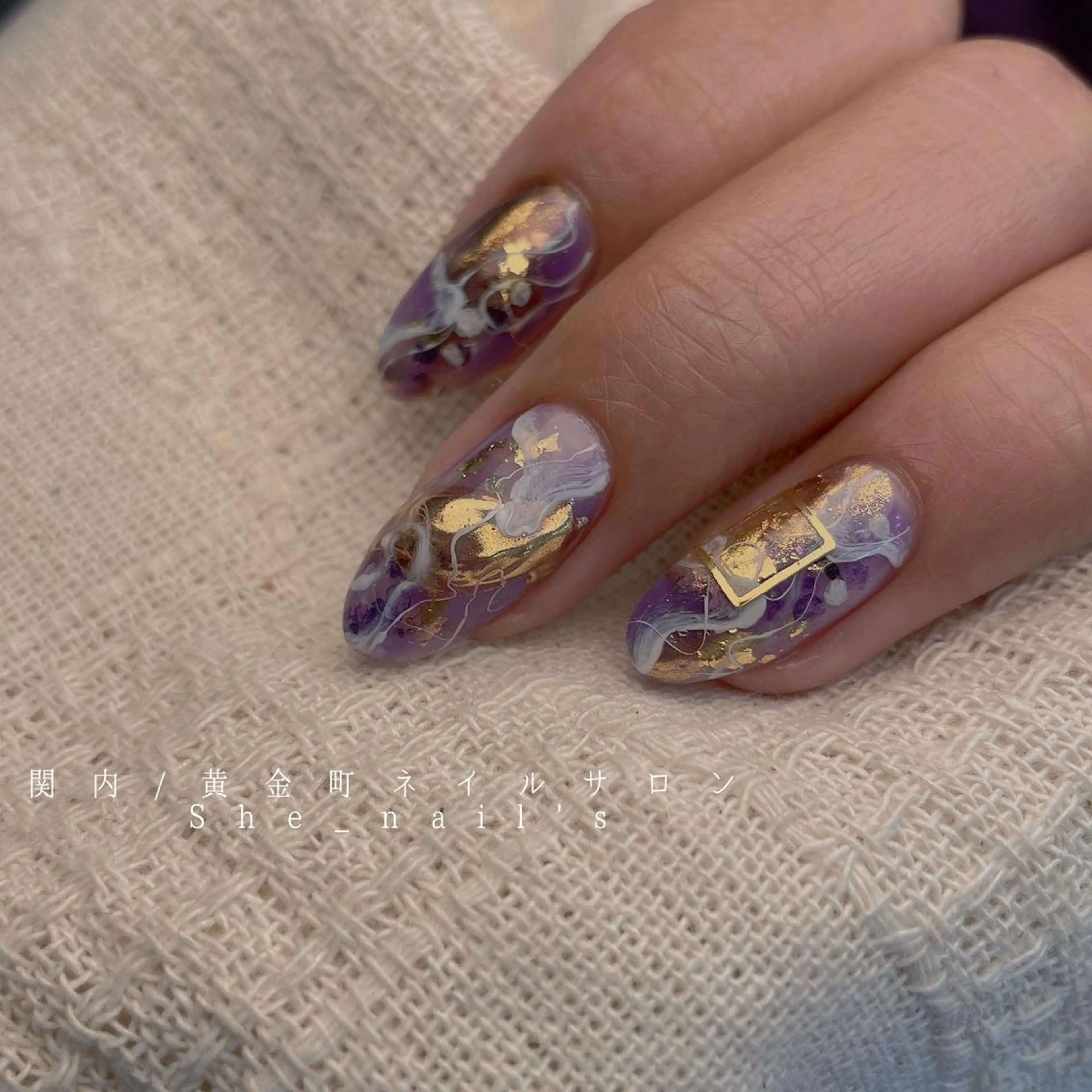 ネイル Blushオーナー Shiinaのネイルデザイン