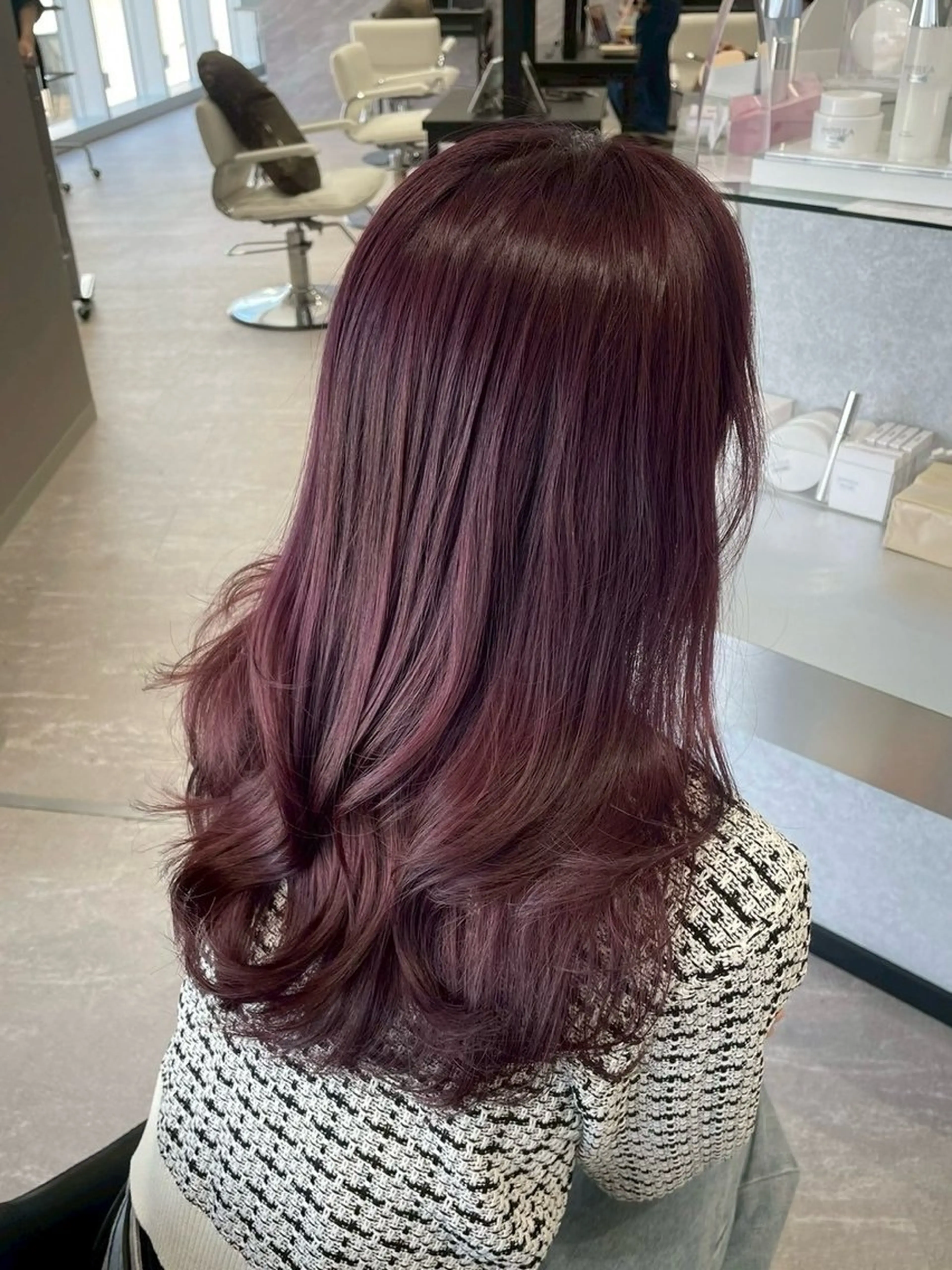 カラー 暖色カラー//了戒 美希//伊勢原のヘアスタイル