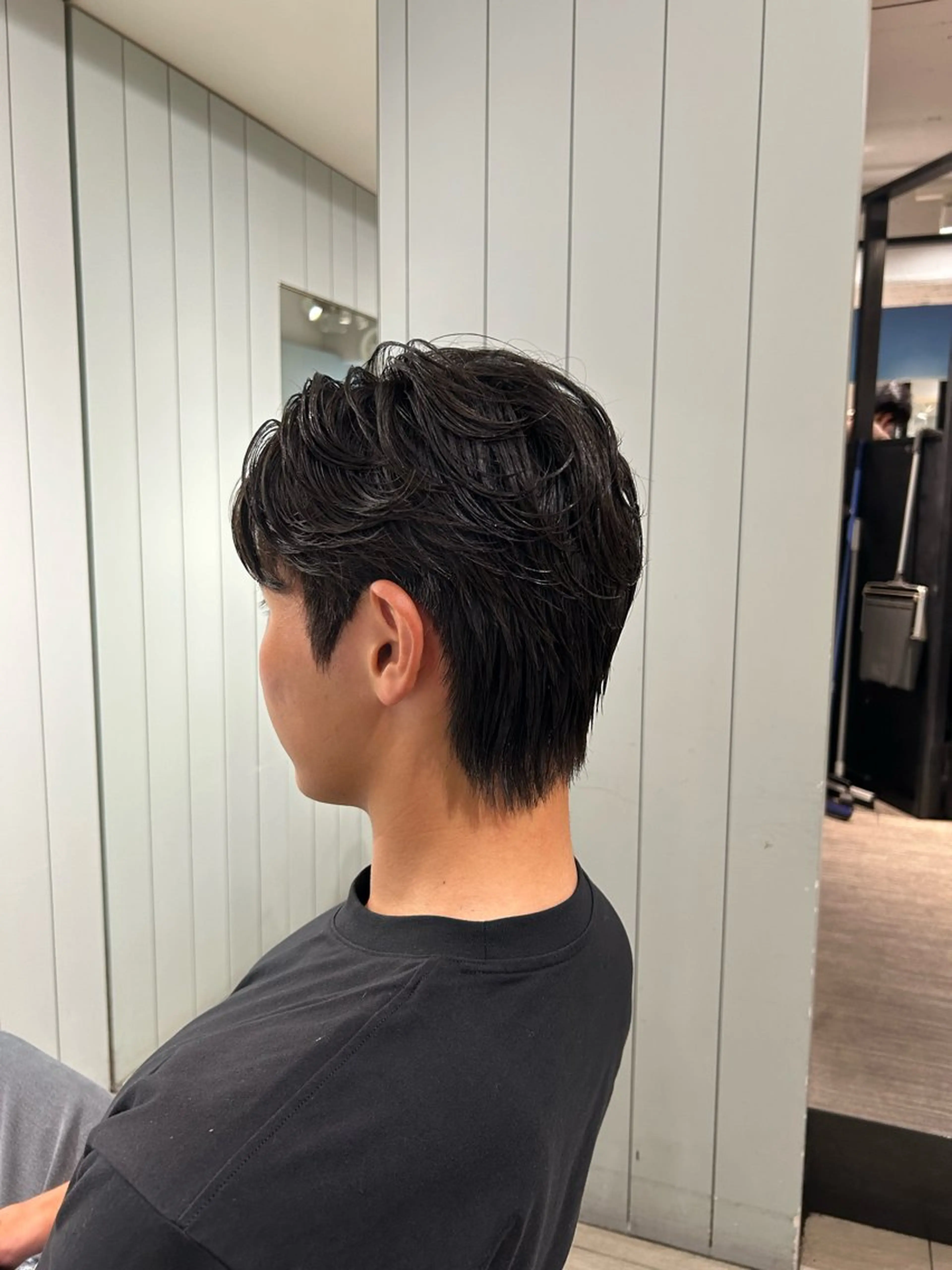 パーマ メンズ ダウンパーマ カルマパーマ メンズパーマ 隈元 光のヘアスタイル