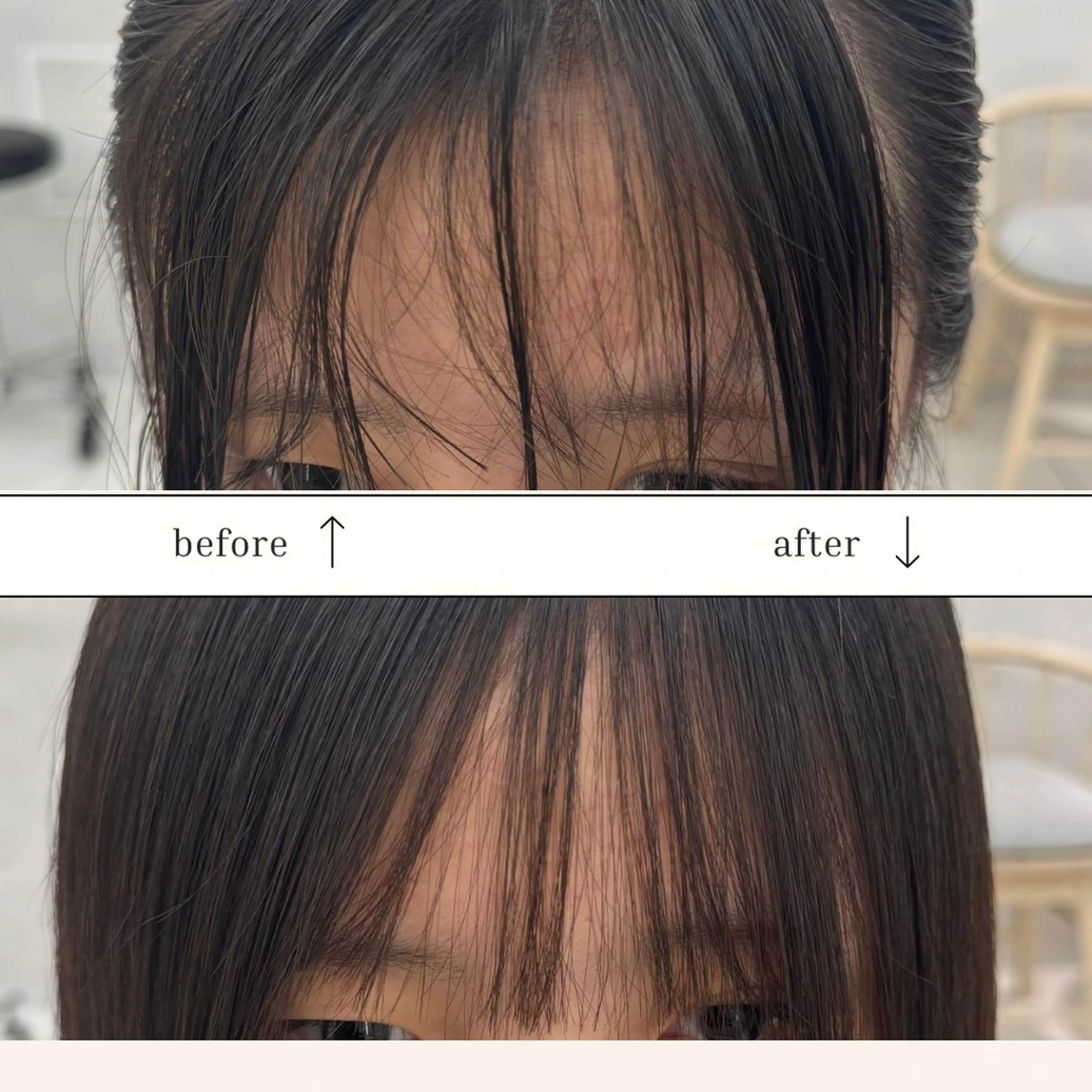 パーマ 顔まわりカット/ カラー/西野和裕のヘアスタイル