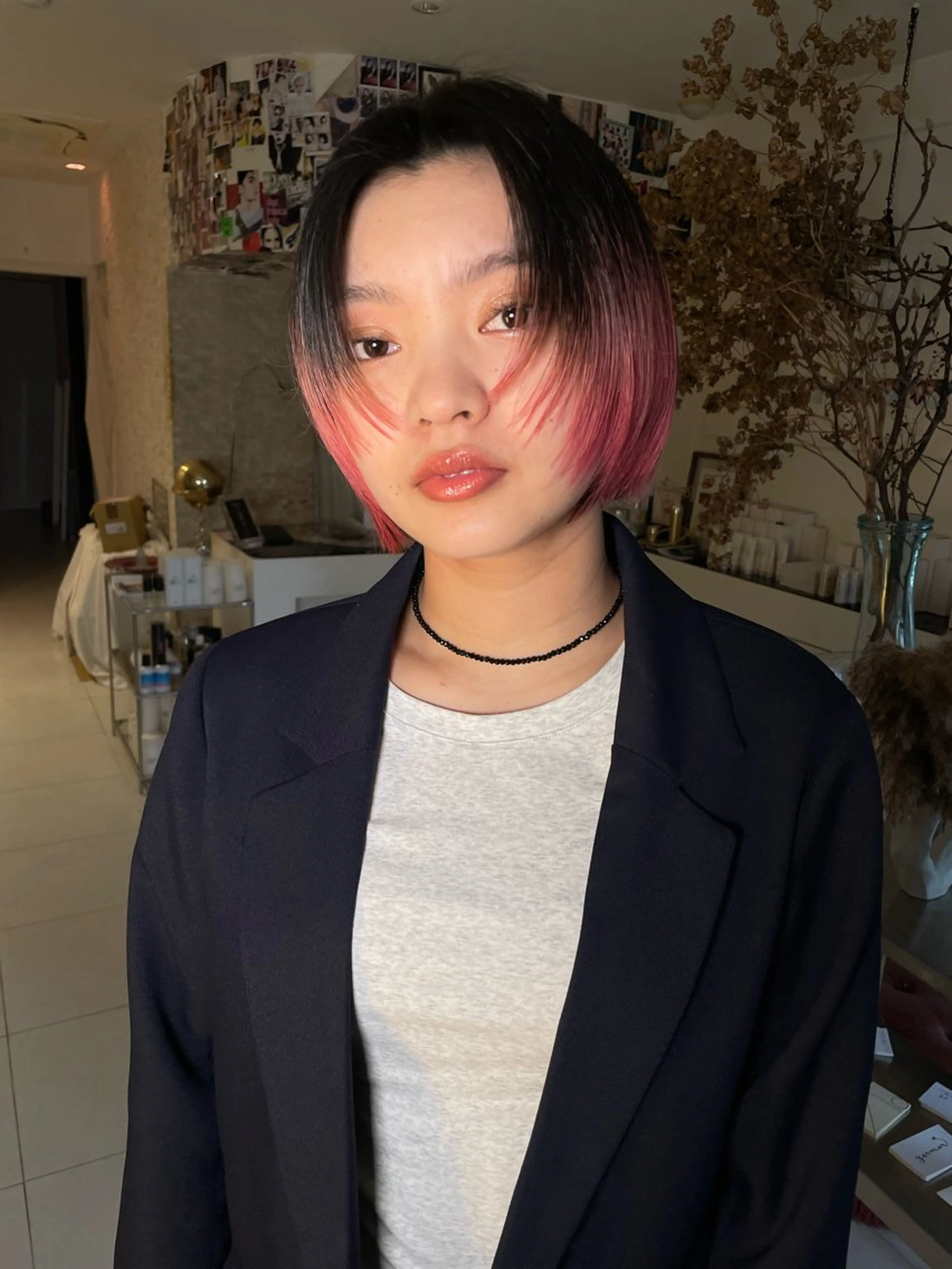 ショート カラー 太田 妃香/岡崎美容室のヘアスタイル