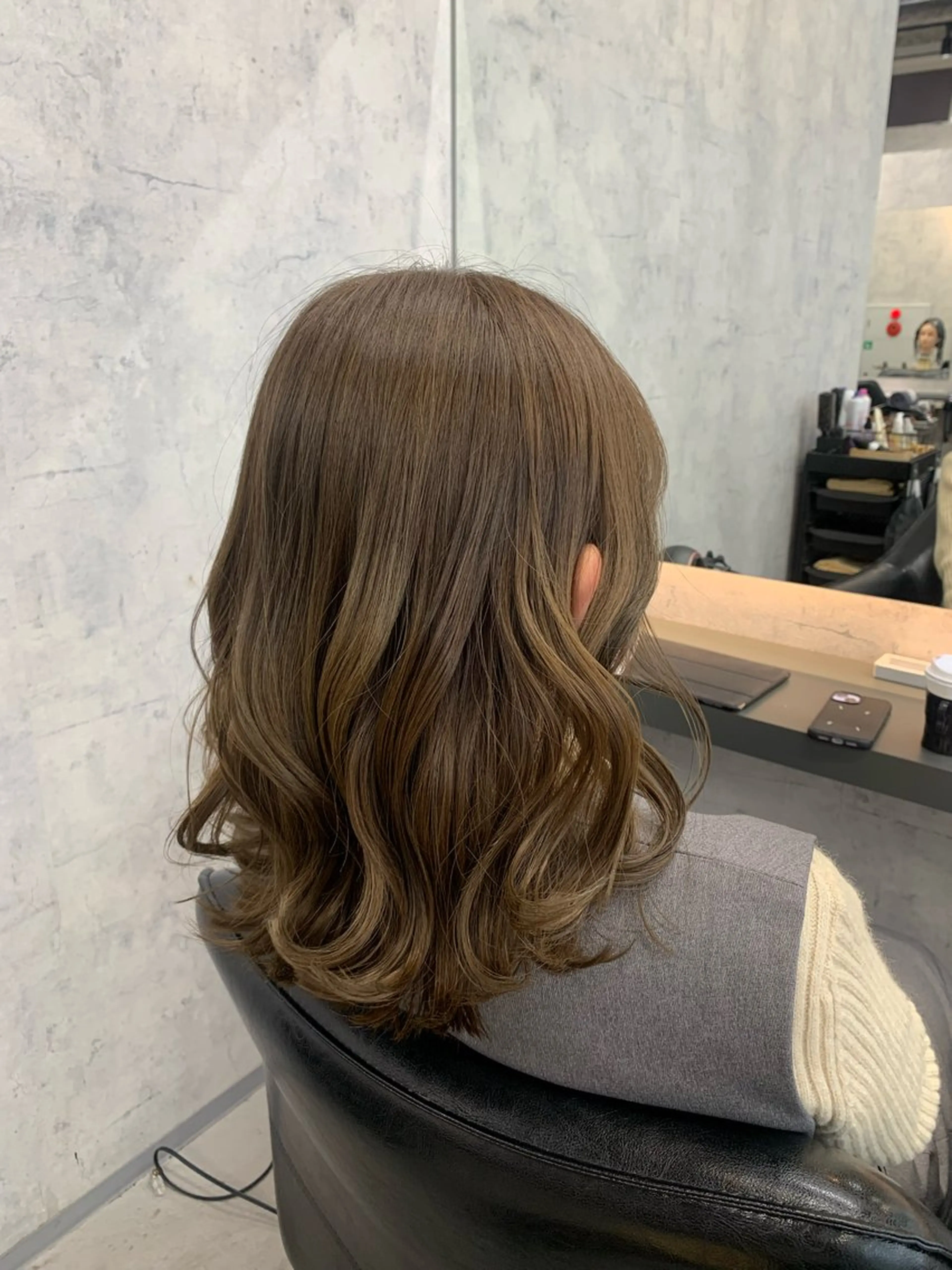 ミディアム 銀座/レイヤー 🌷nonoka🌷のヘアスタイル