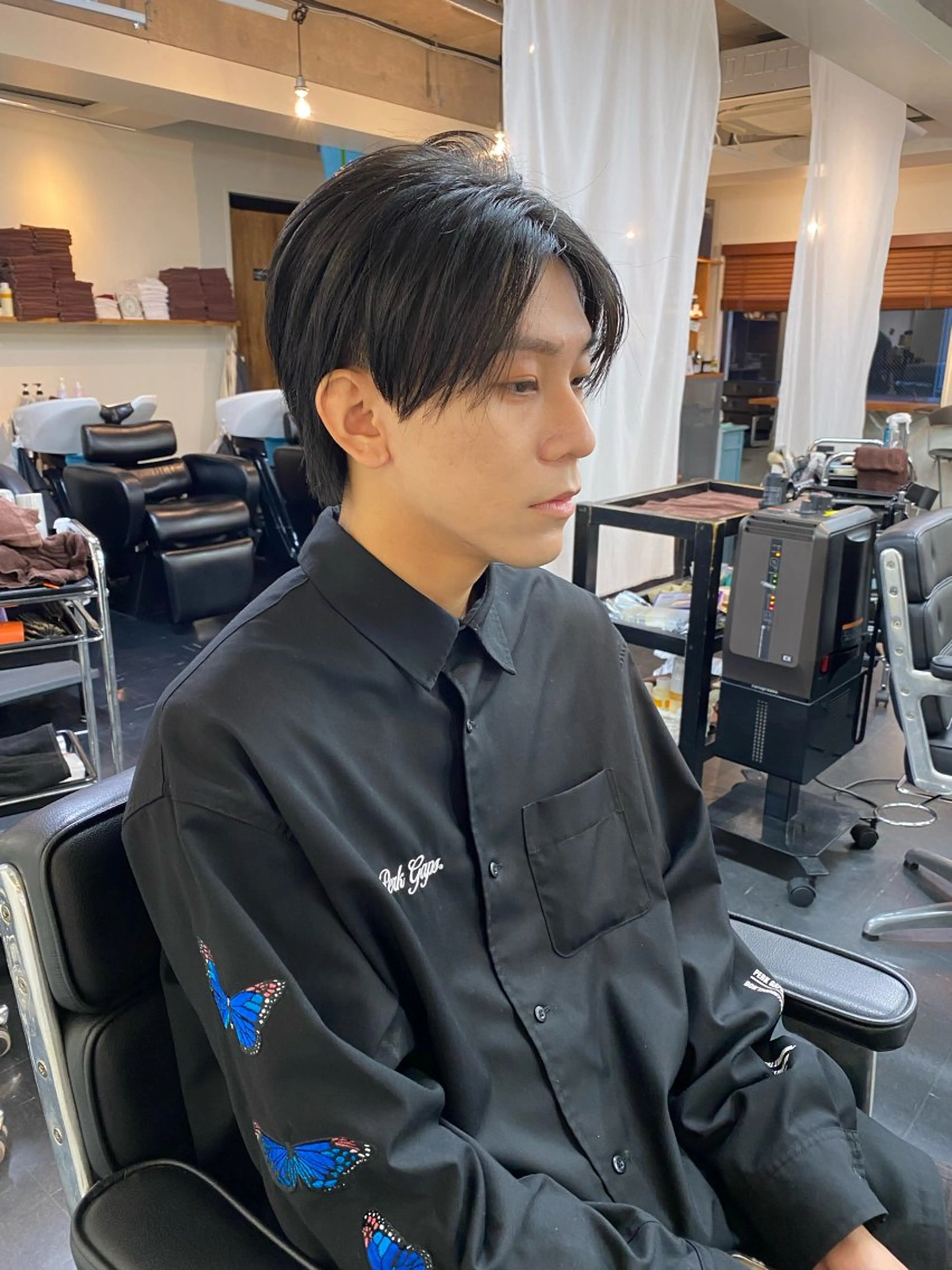 メンズ 𣘺夲友梨/ メンズ/恵比寿のヘアスタイル