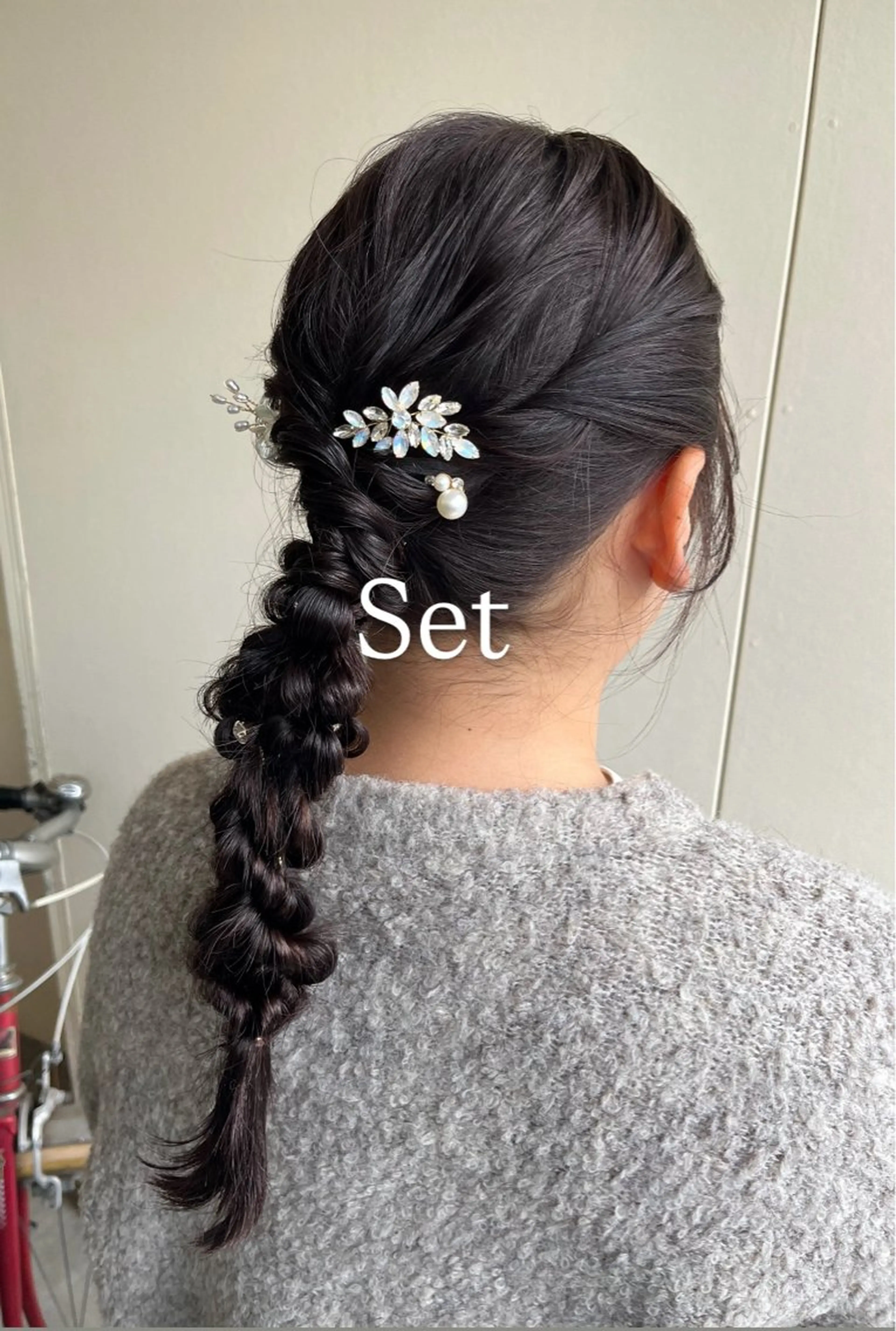 セミロング ヘアアレンジ カシェリタヘア🫧 KOKORO  💞のヘアスタイル