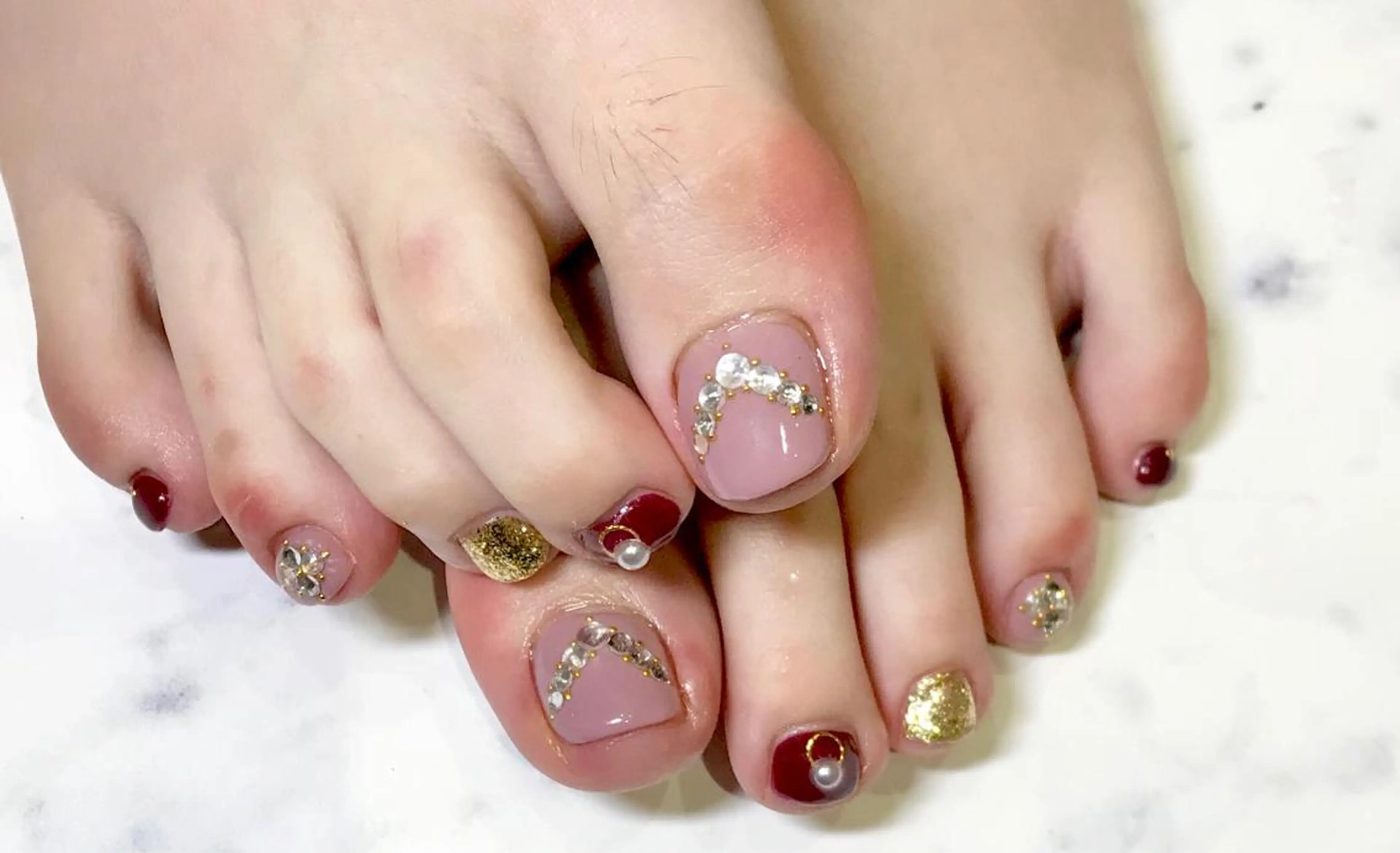 ネイル フットネイル Lino+ ネイル&よもぎ蒸しのネイルデザイン