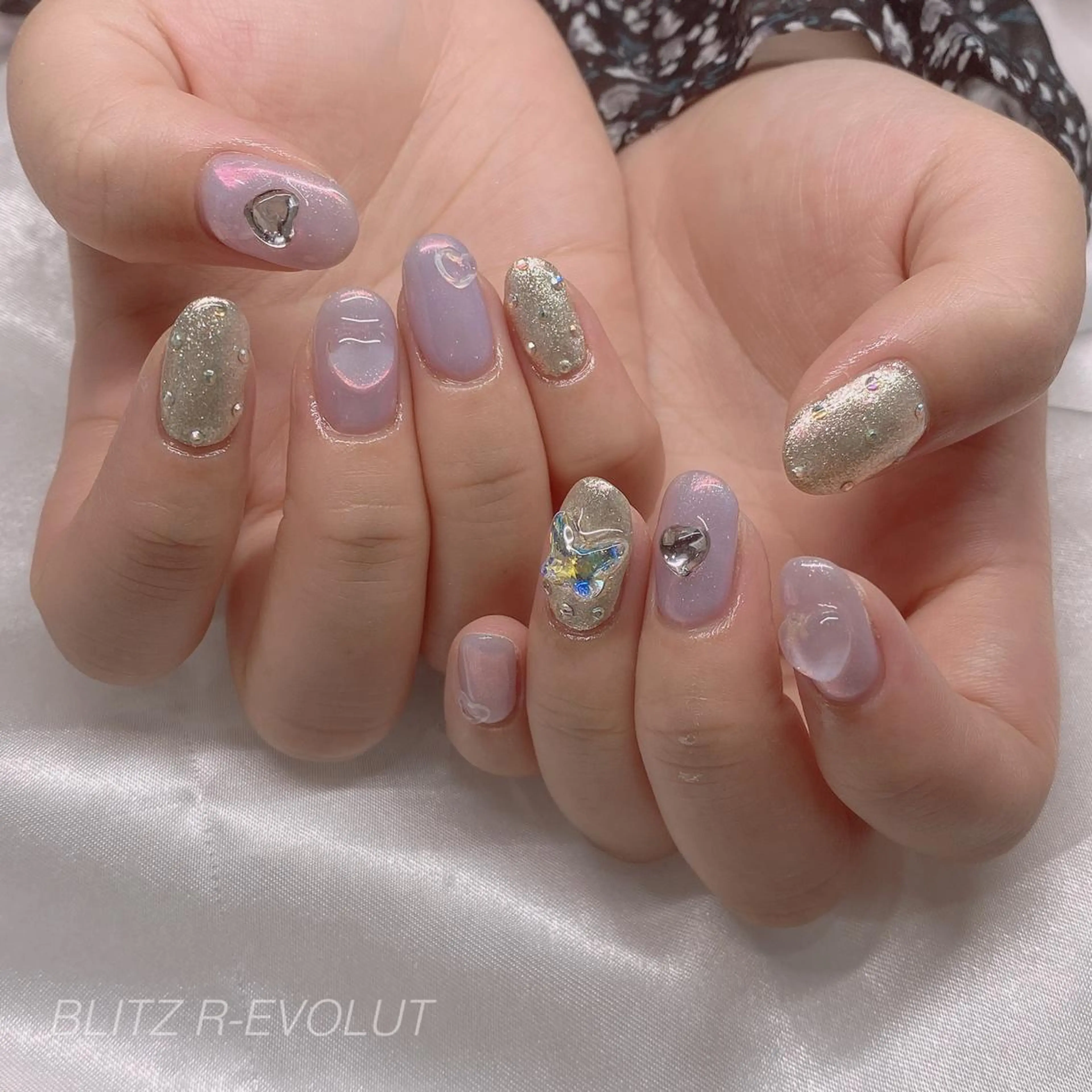 ネイル ☁️BLITZ 🎀笠原雪音🎀のネイルデザイン