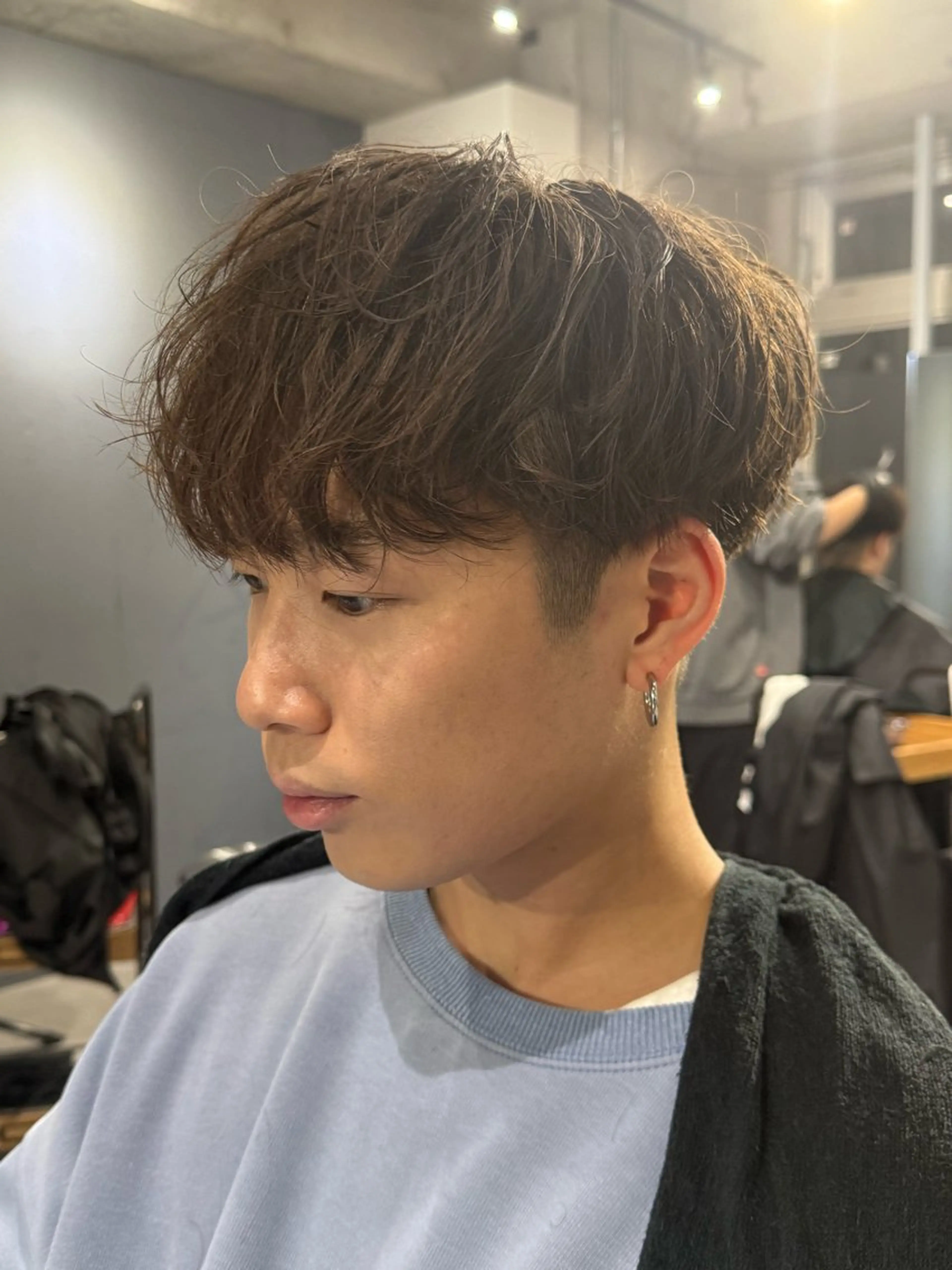 メンズ カット パーマ MEN’SsalonHYPE所属・メンズカット/布施/ 秋山　涼のヘアスタイル