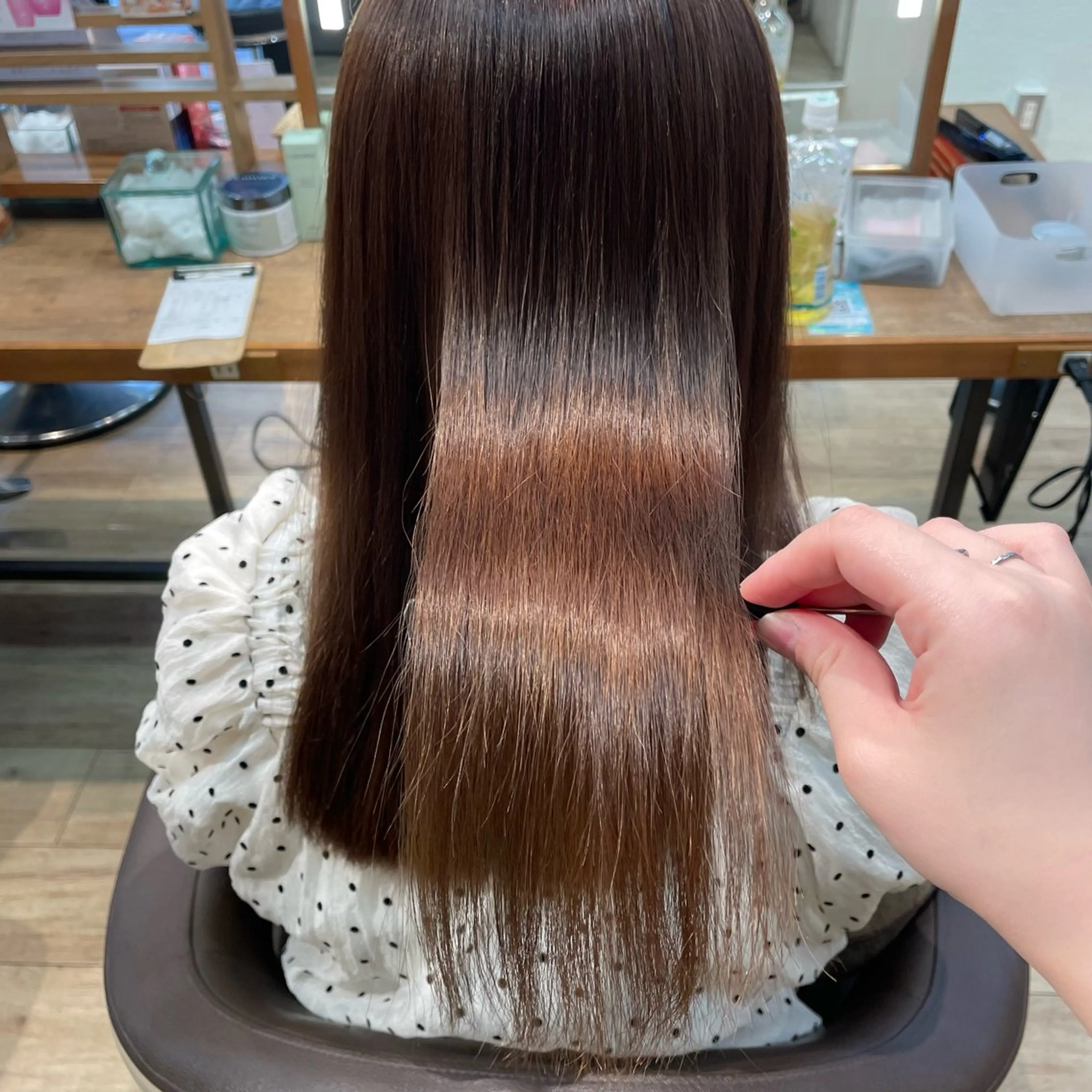 カラー パーマ ヘアカラー 縮毛矯正 このみ/髪質改善 /ヘアアレンジ🫧のヘアスタイル