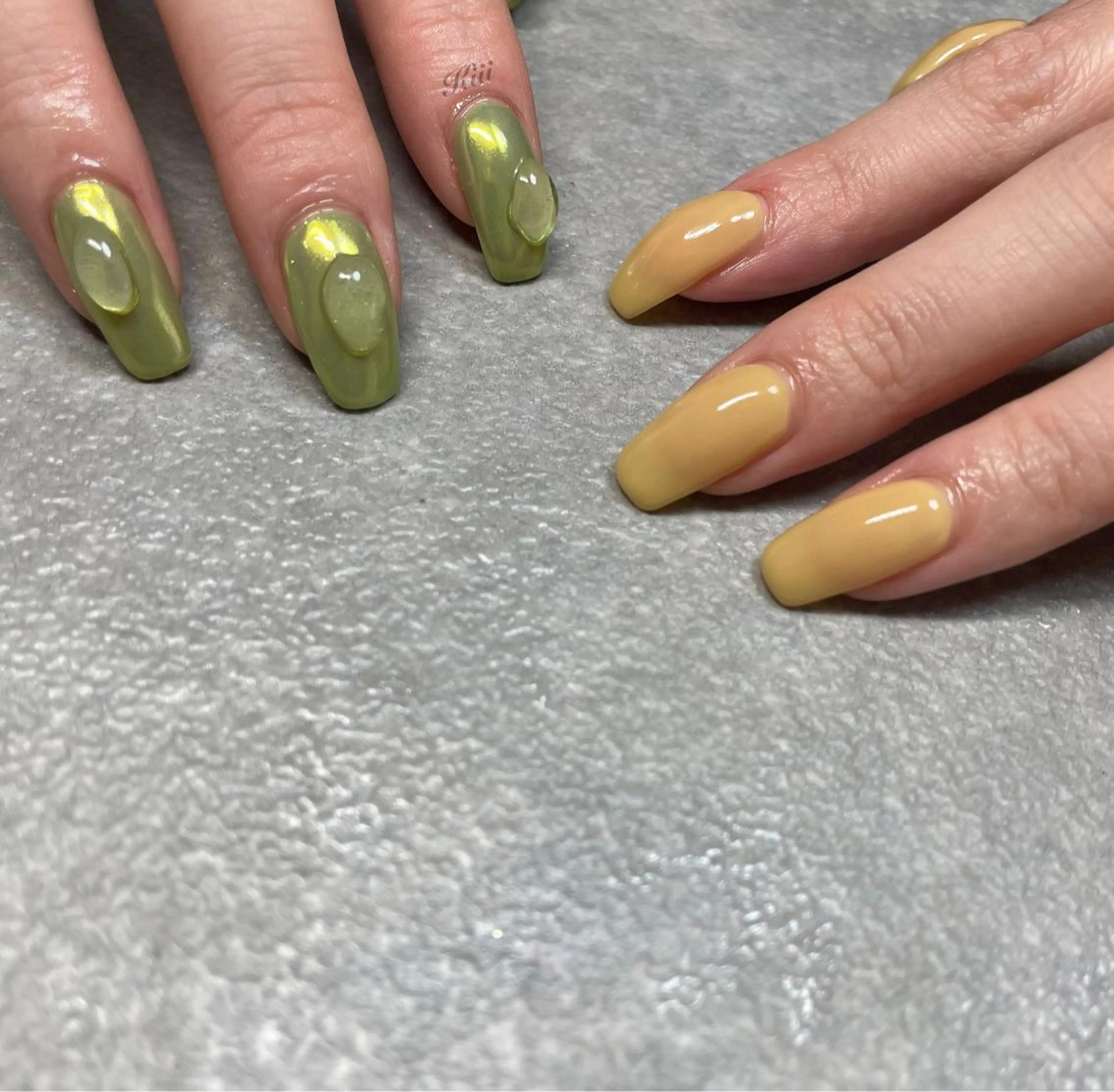 ネイル 春ネイル kiii.__ ✴︎*のネイルデザイン