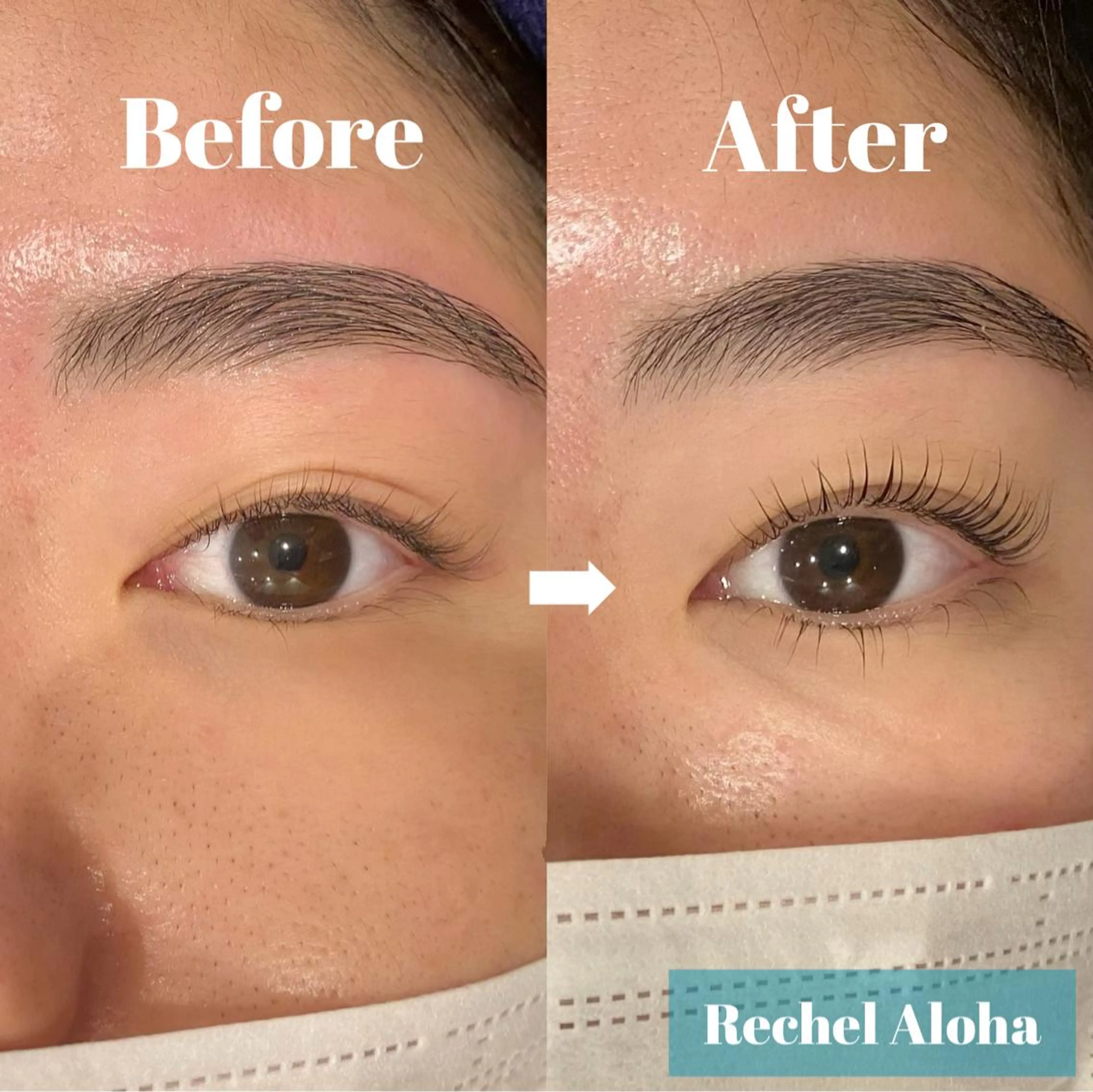 マツエク・マツパ ジャパンアイリストカレッジ天王寺校所属・岩野 夢加のマツエク・マツパデザイン