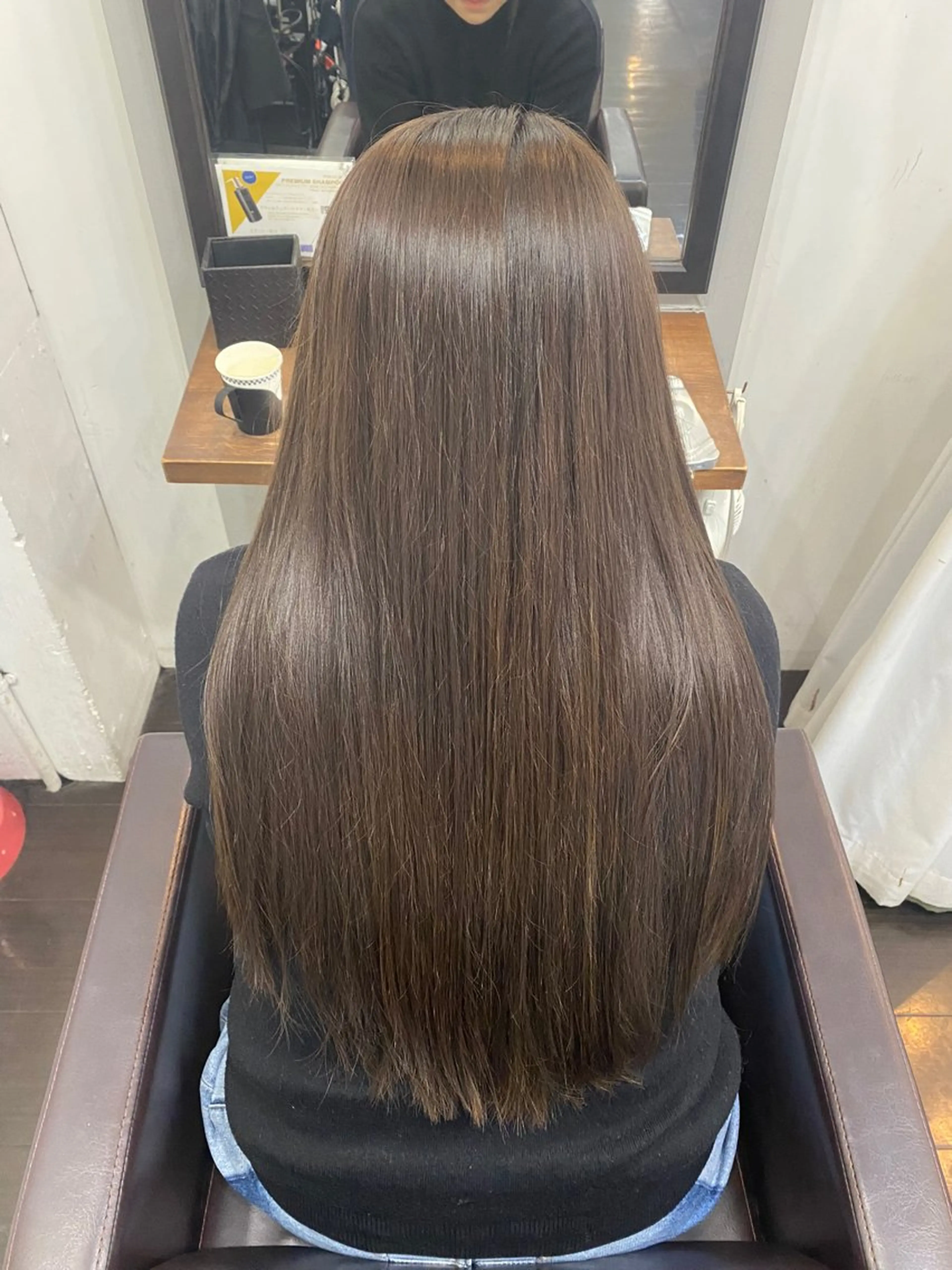 ロング カラー ヘアアレンジ 🍒ᩚ名駅/艶髪 縮毛矯正/あゆ🍒ᩚのヘアスタイル