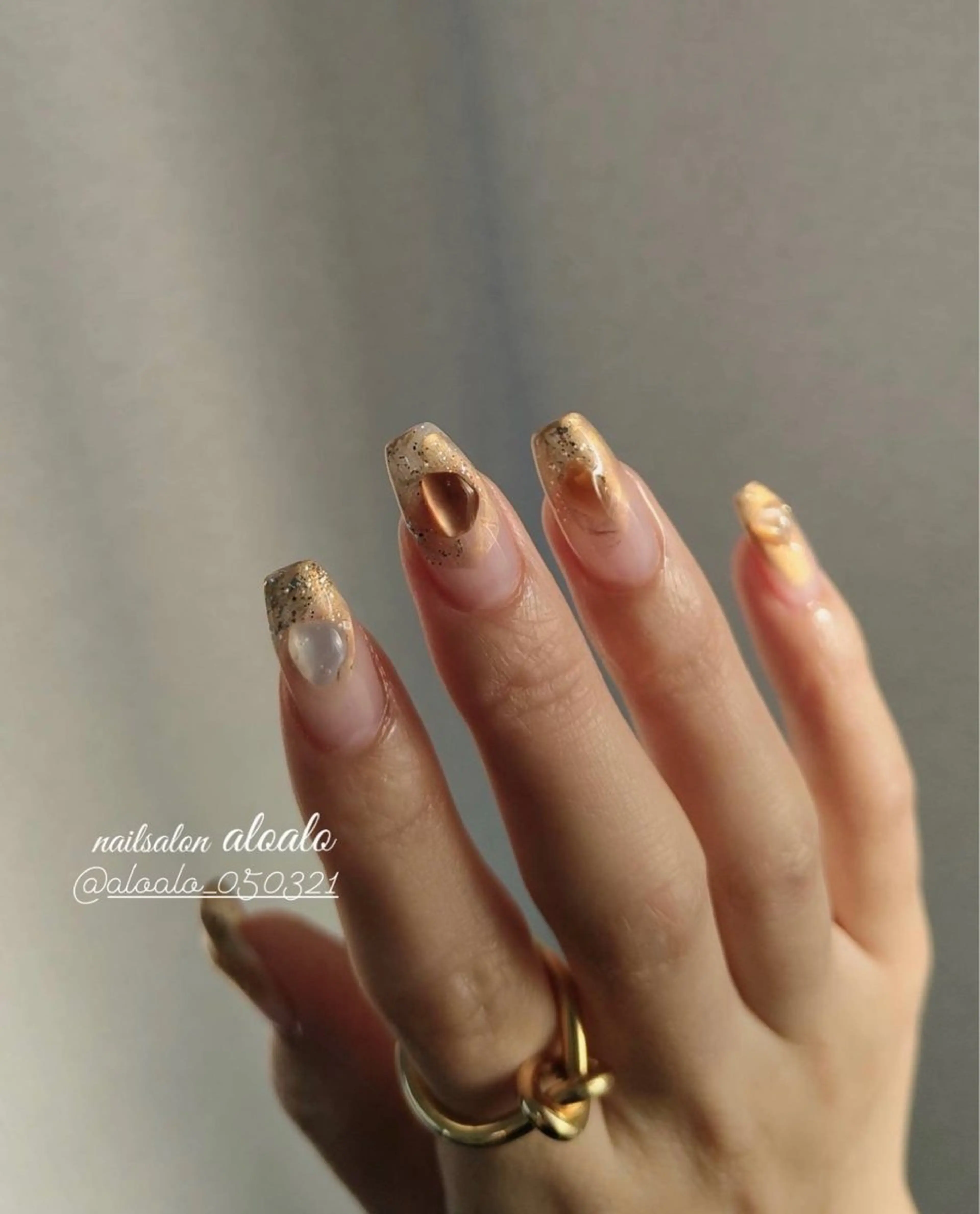 ネイル nail salon  aloalo所属・Nailist Ayaのネイルデザイン