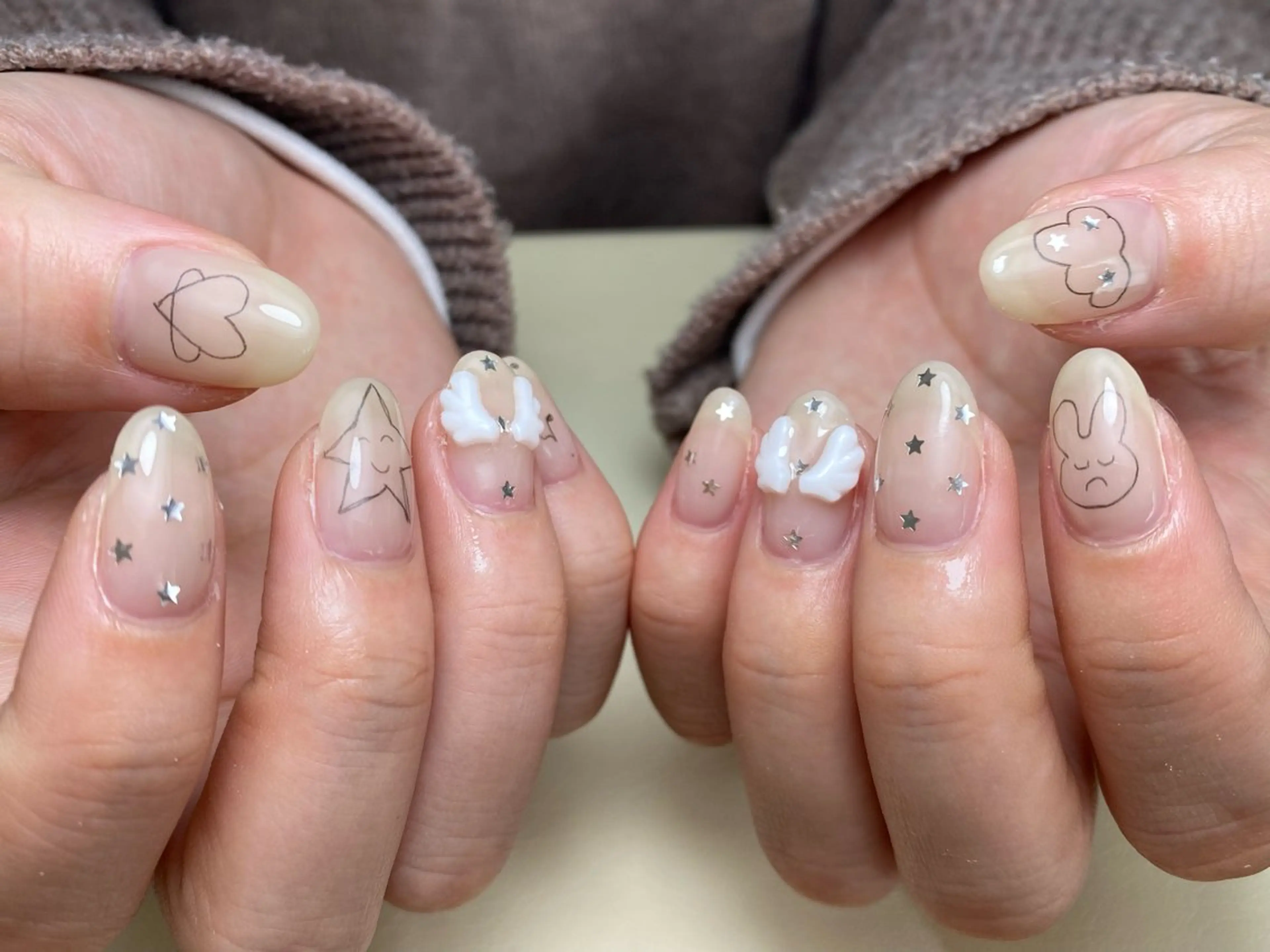 ネイル ハンドネイル atelier moamのネイルデザイン