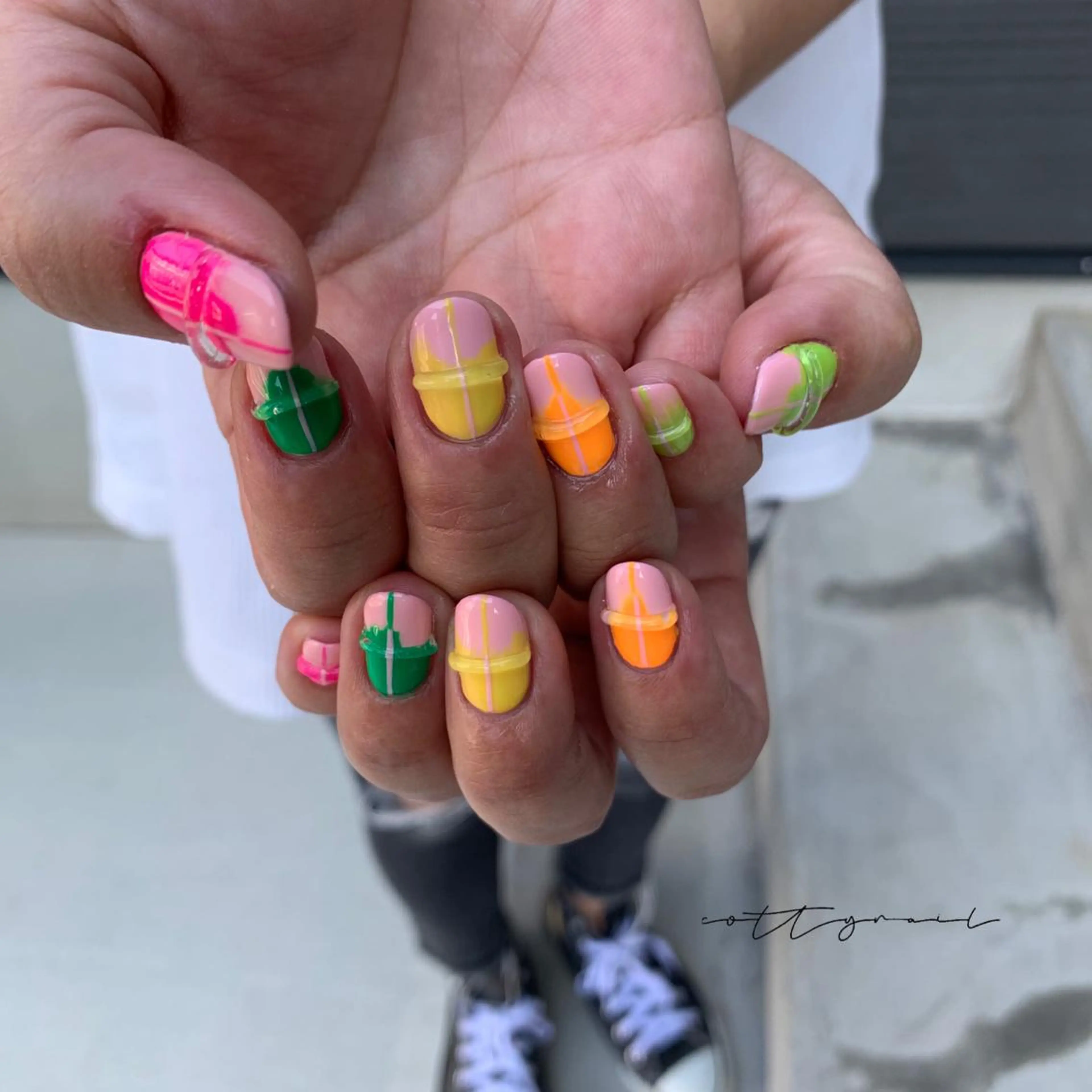 ネイル アートネイル ジェルネイル ニュアンスネイル cottynail -miki-のその他イメージ