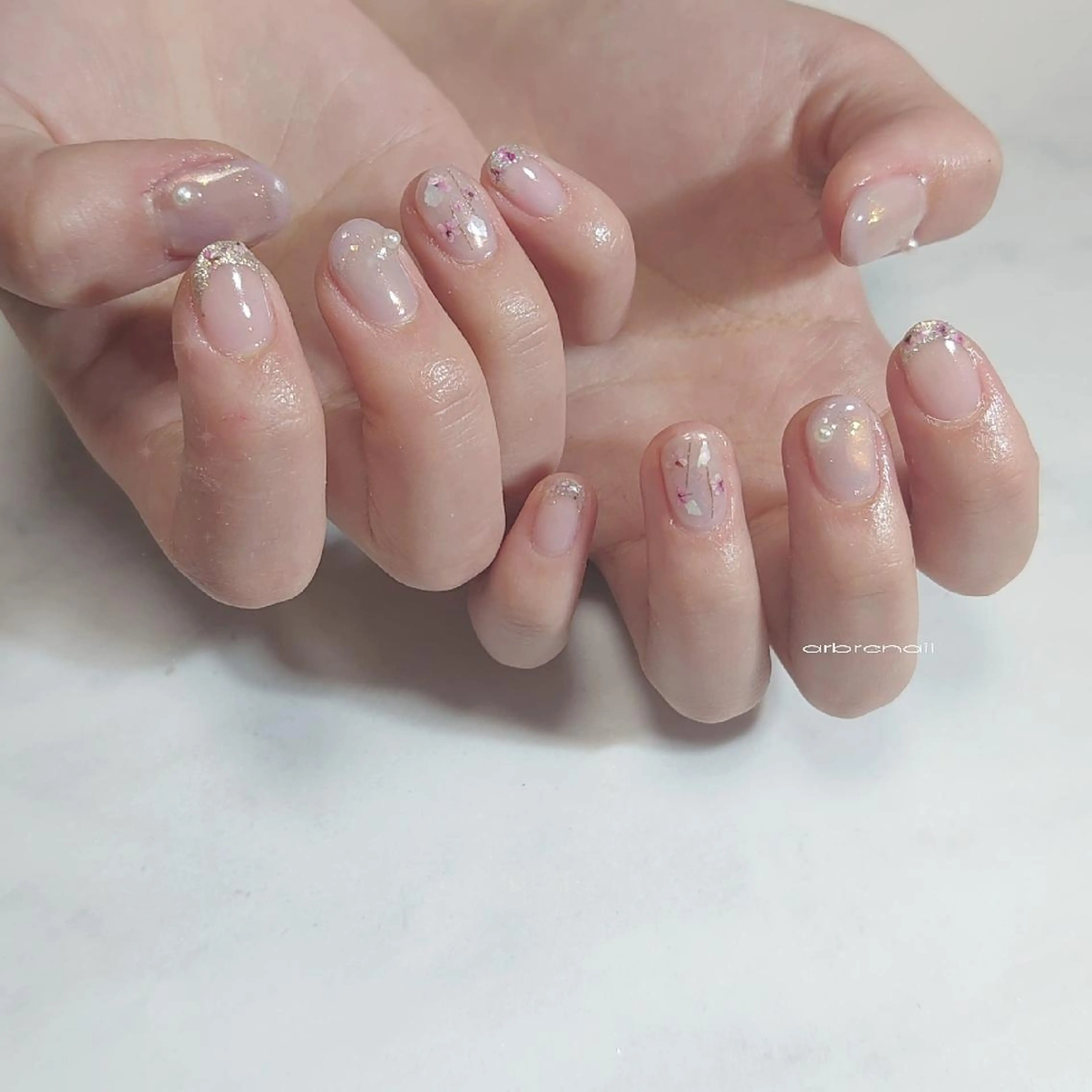 ネイル ＊arbre nail＊.アーブルネイル所属・✯.。 arbre  nail 。✯.のネイルデザイン