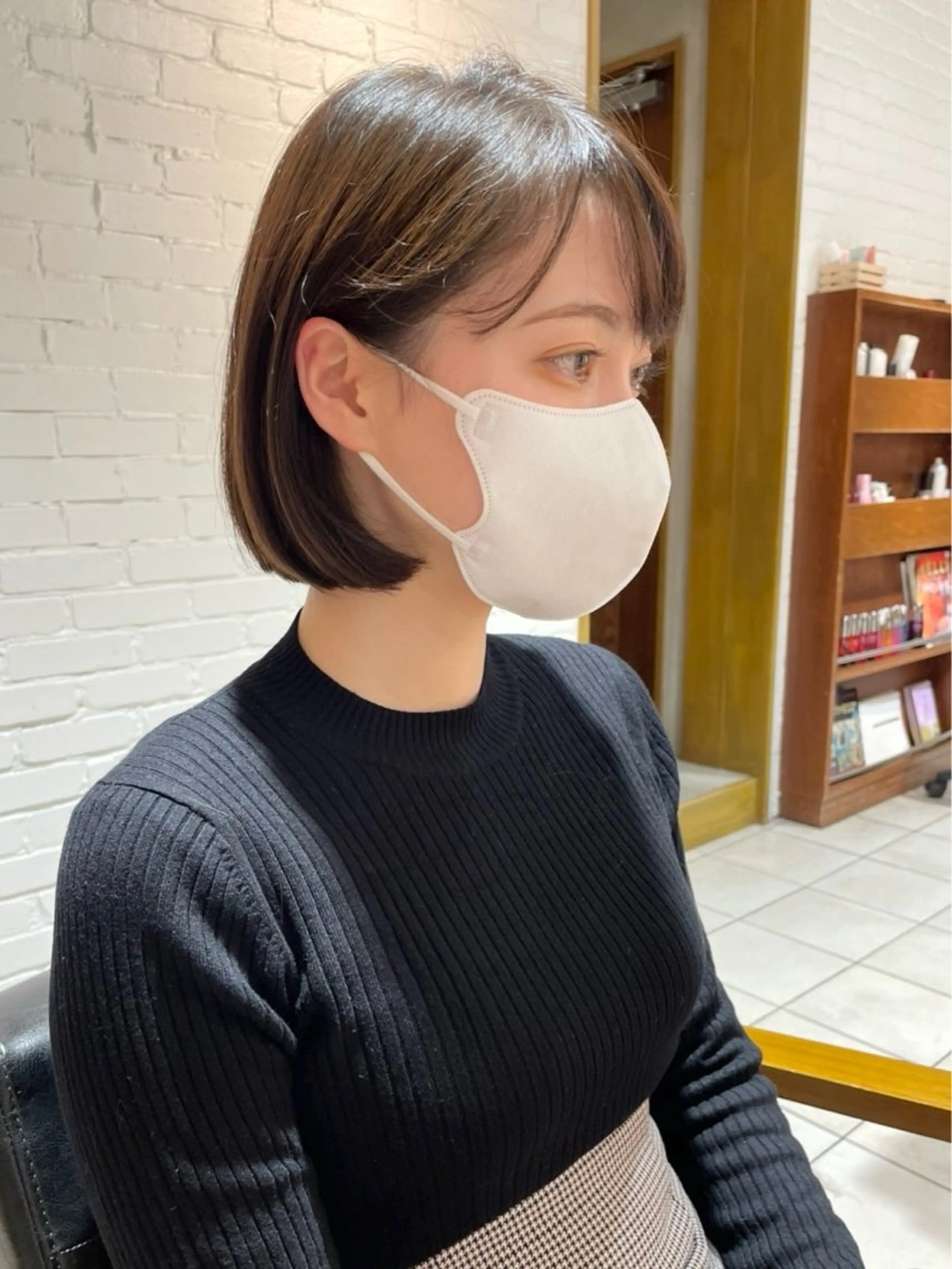 ショート 🧴透明感カラー 松本麻里奈🫧のヘアスタイル