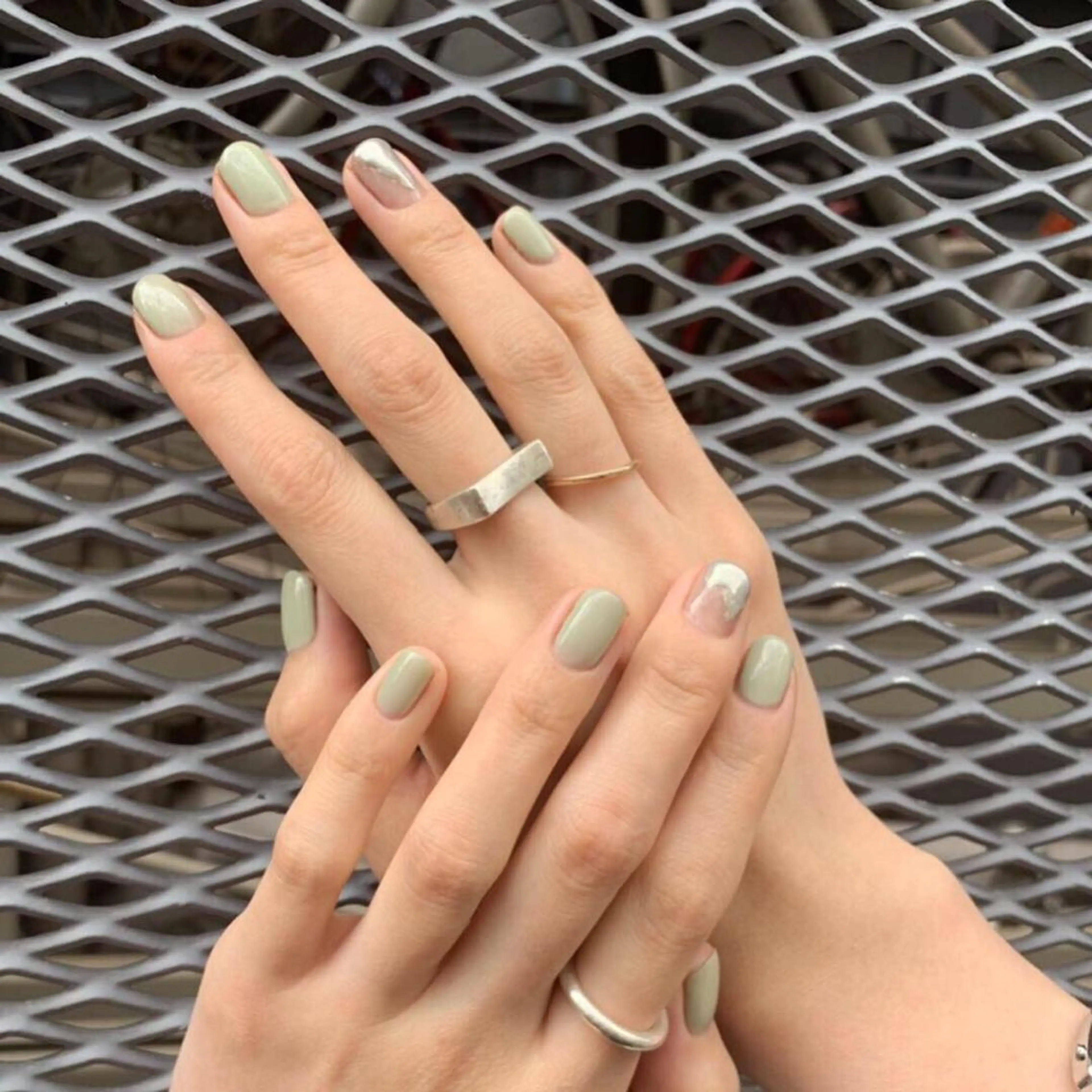 ネイル アートネイル フレンチネイル ジェルネイル グラデーション 大理石ネイル(マーブル) woo maiのネイルデザイン