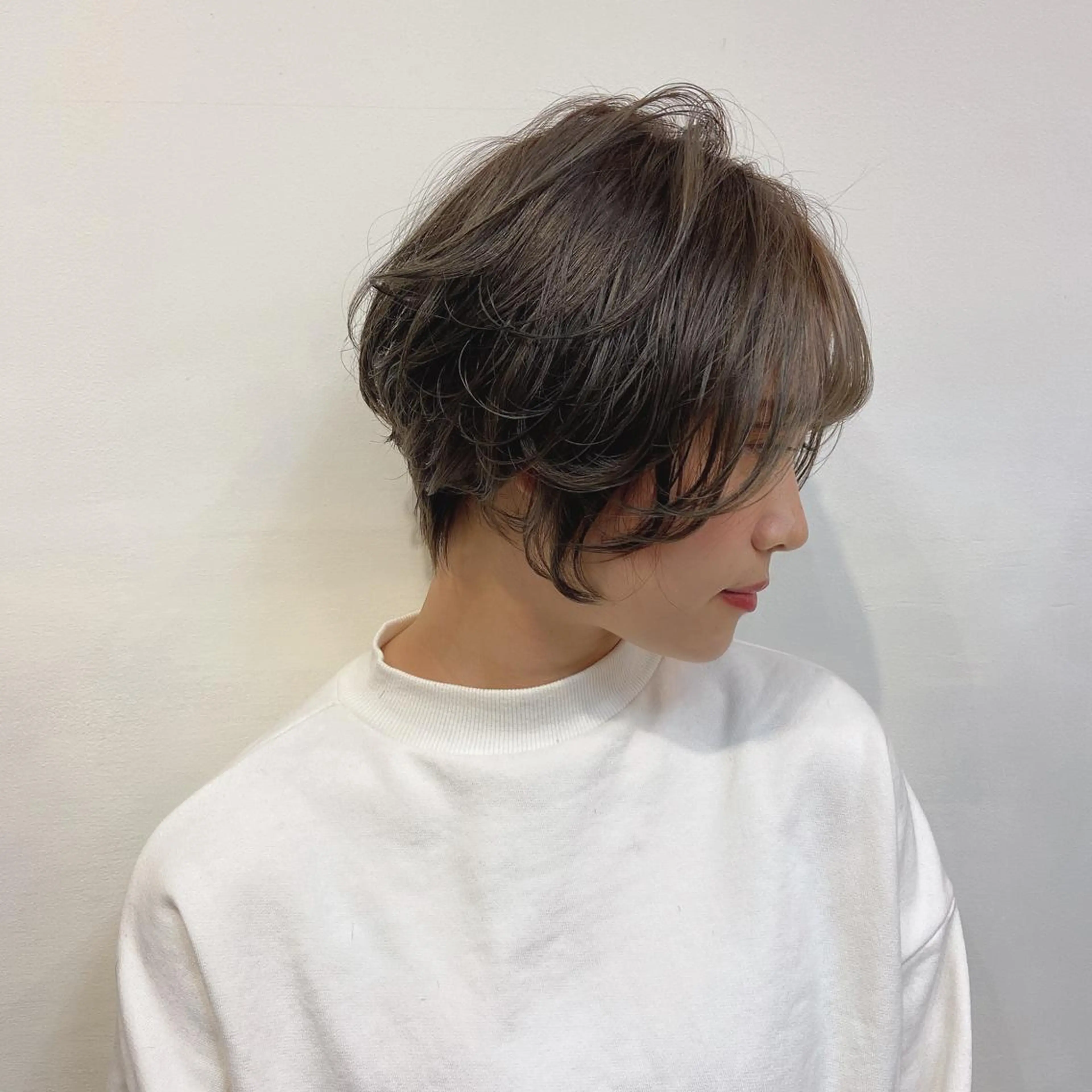 ショート ショートヘア 韓国カットパーマ✂︎ Toshiのヘアスタイル