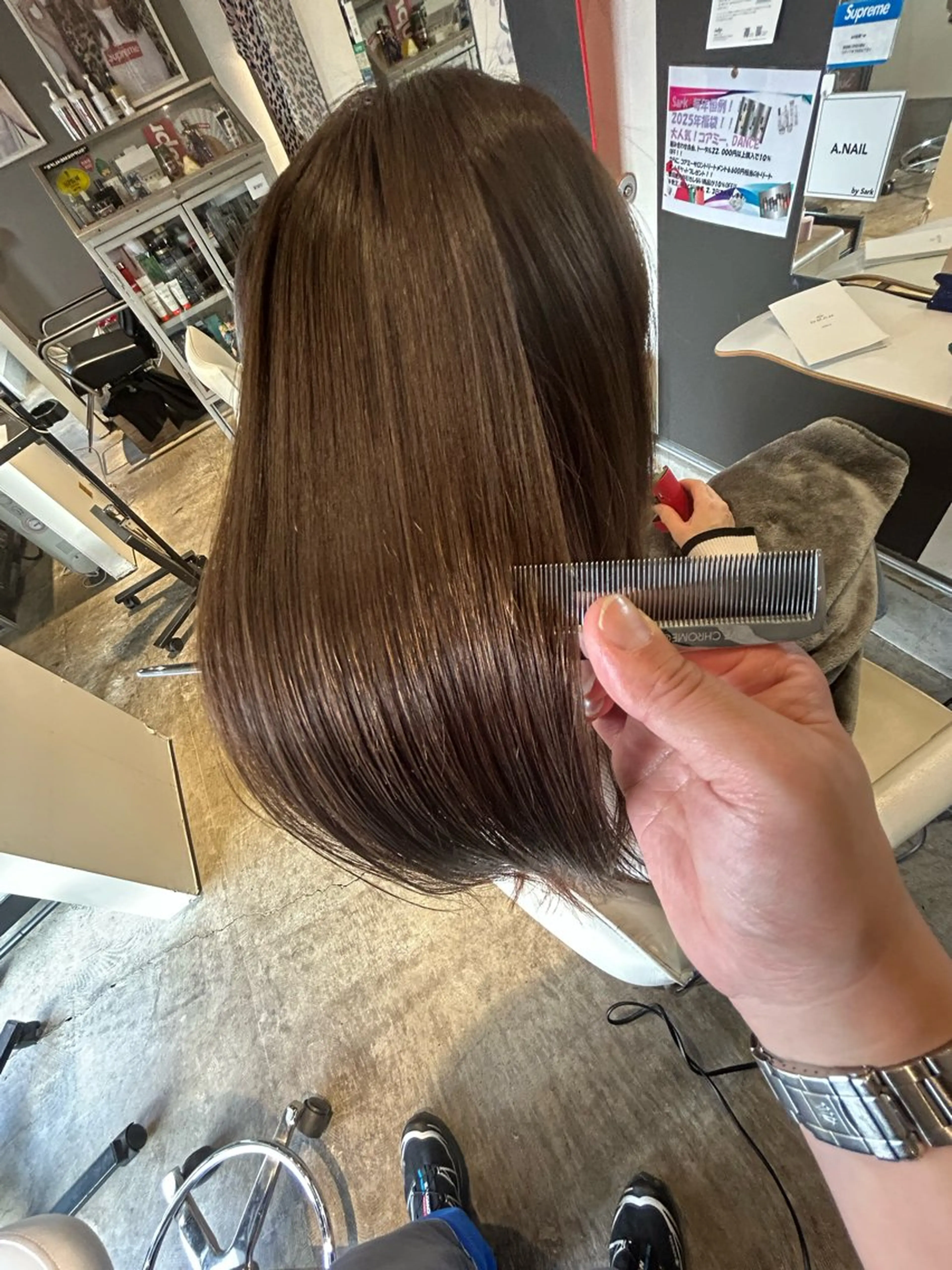 セミロング 🔹TOMO🔹 圧倒的経験値🔹のヘアスタイル