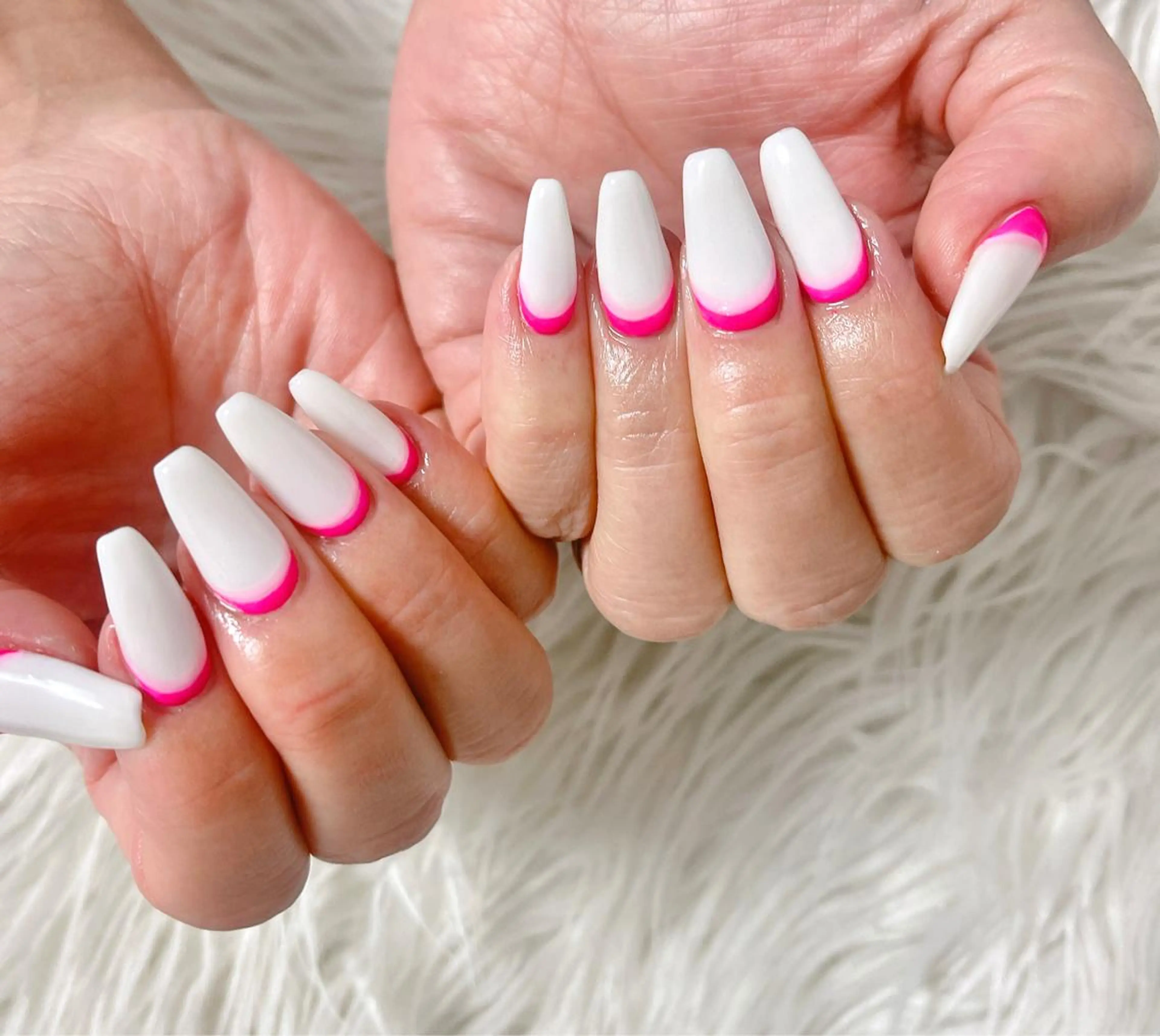 ネイル フレンチネイル ハンドネイル celica所属・松田 由真のネイルデザイン