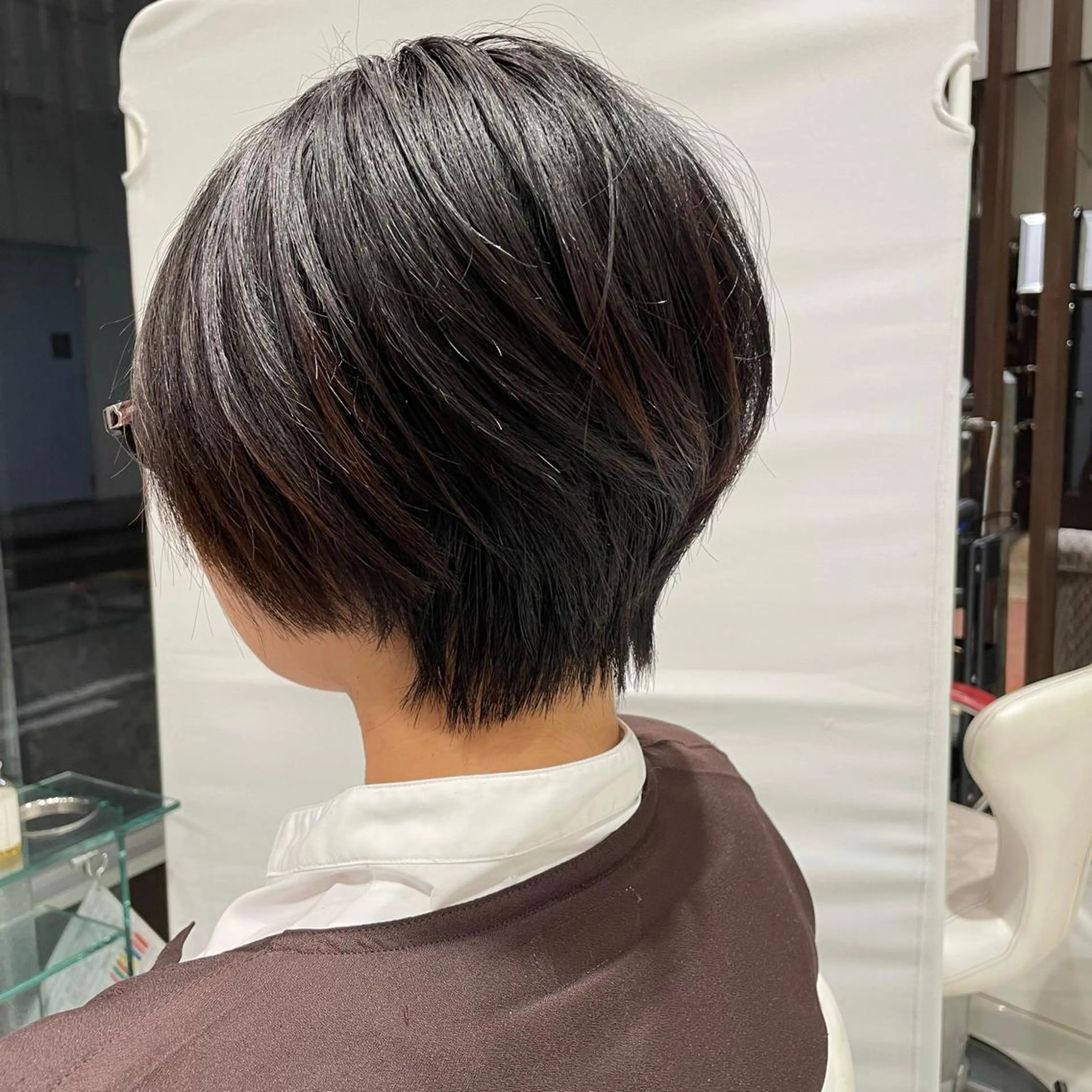 ショート 中島 稔/稲毛メンズパーマのヘアスタイル