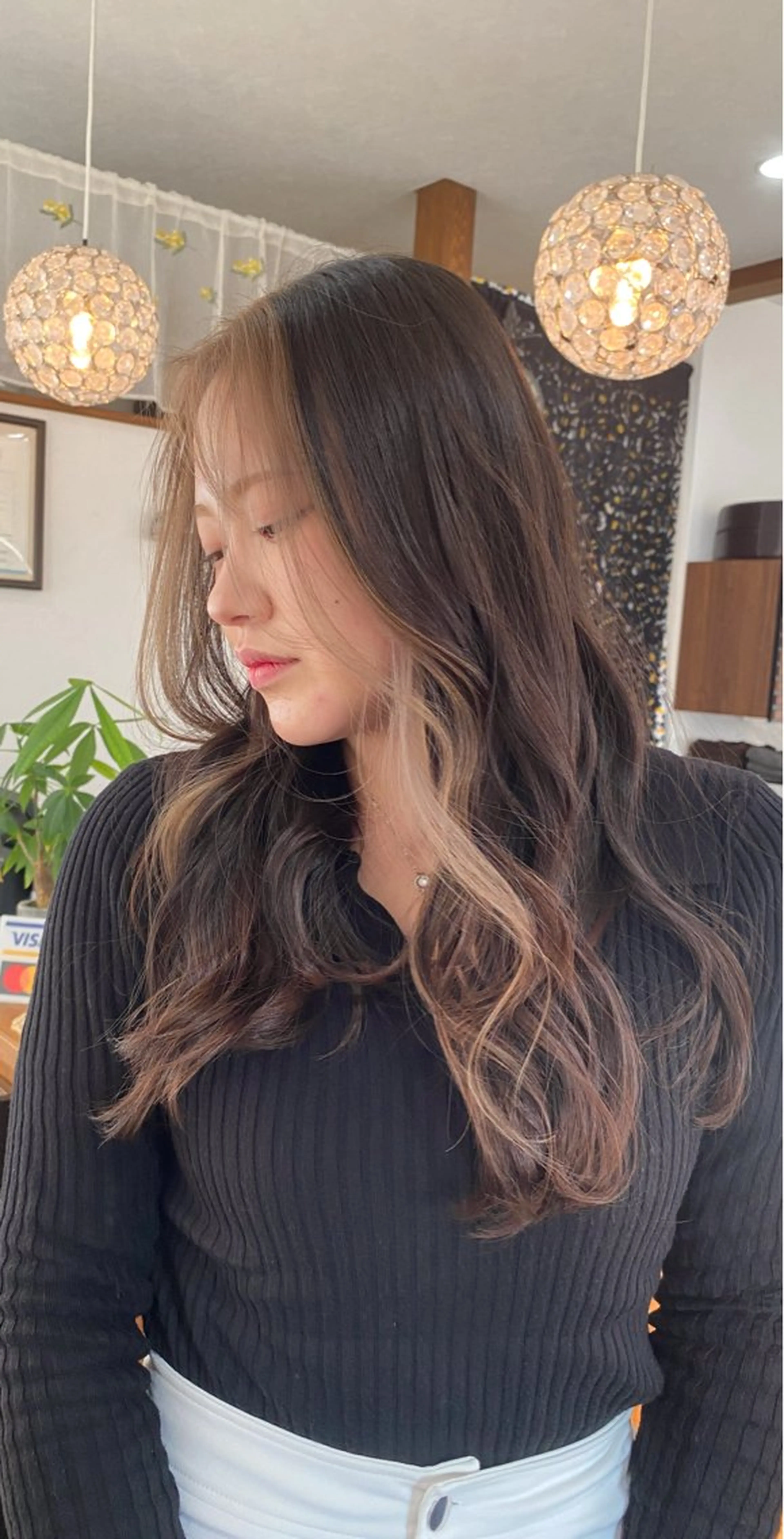 ロング カラー ヘアカラー hair art OZ所属・カラーモデル募集🩰 Abe Amiのヘアスタイル