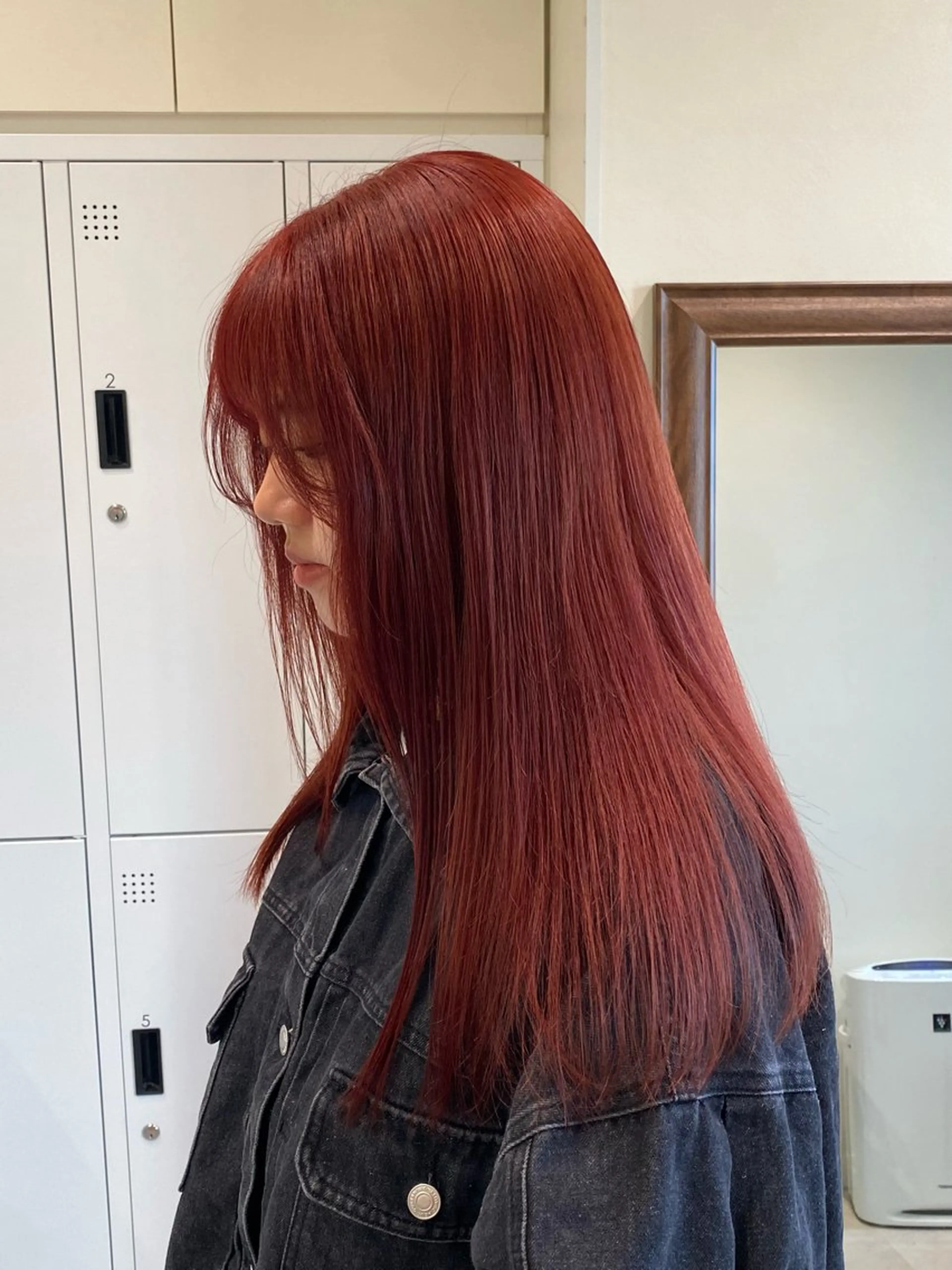 ロング カラー 暖色カラー /ヘアアレンジ/花鈴のヘアスタイル