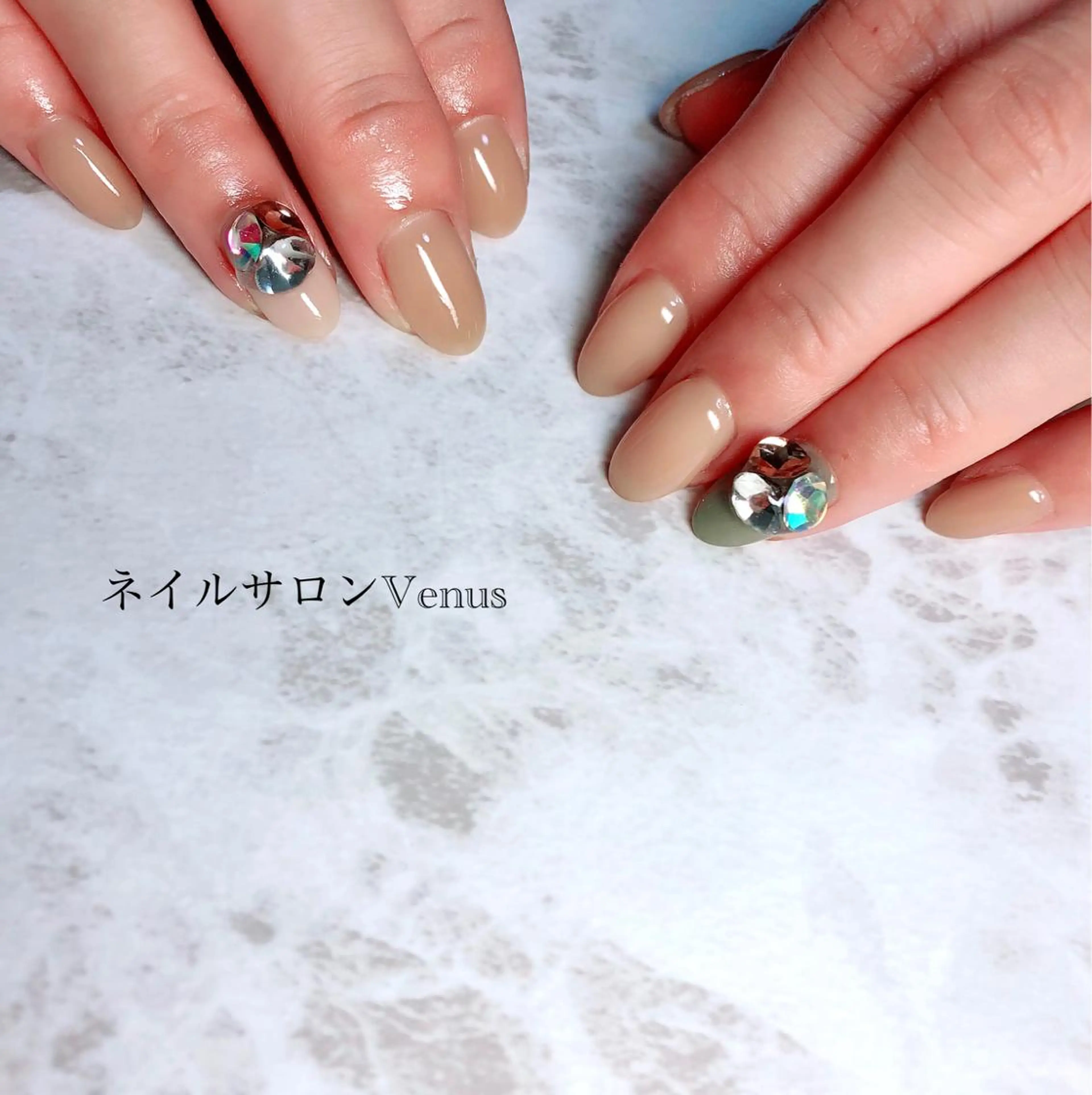 ネイル ワンカラーネイル ハンドネイル Nail salon Venusのネイルデザイン
