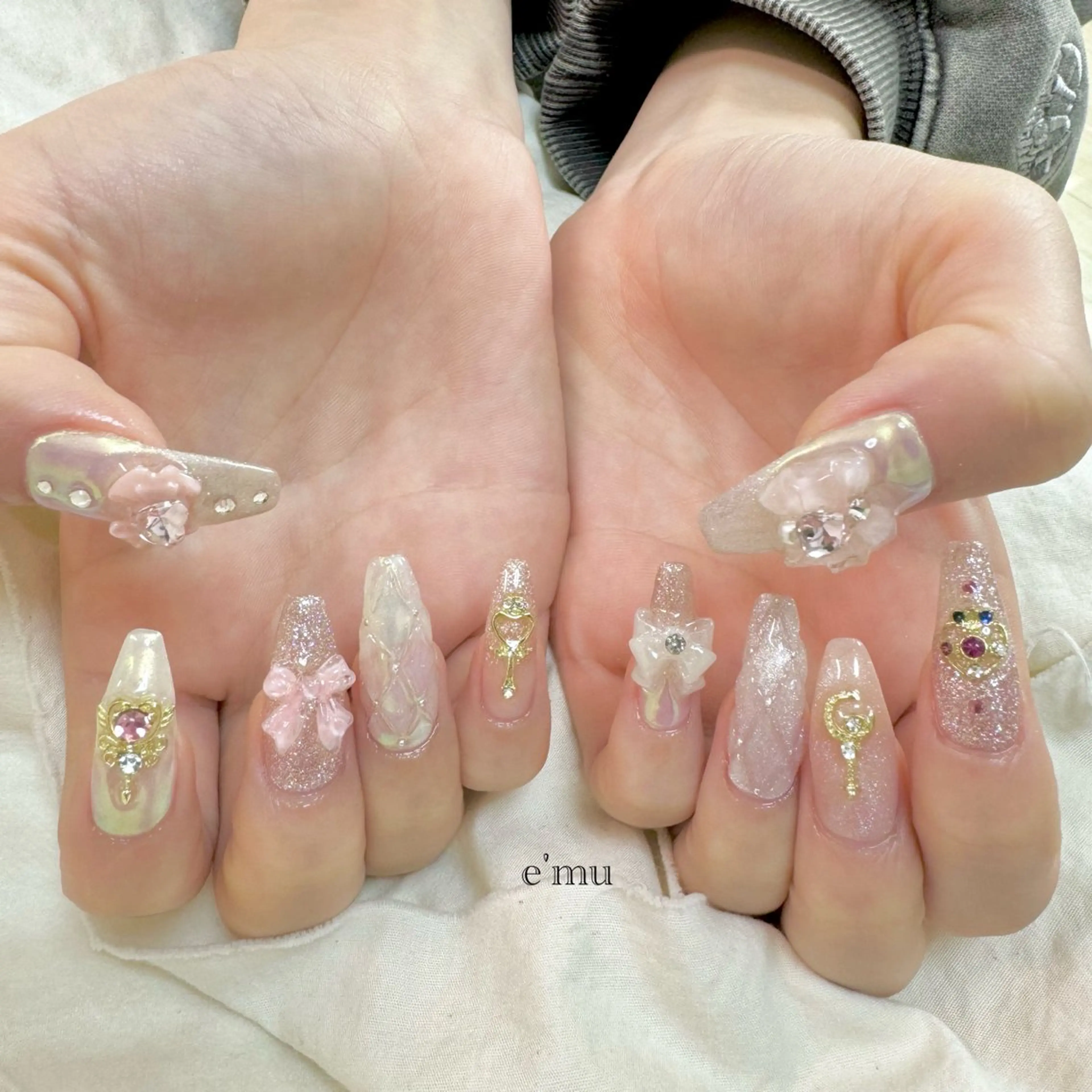 ネイル ハンドネイル nail salon e'mu💐のネイルデザイン