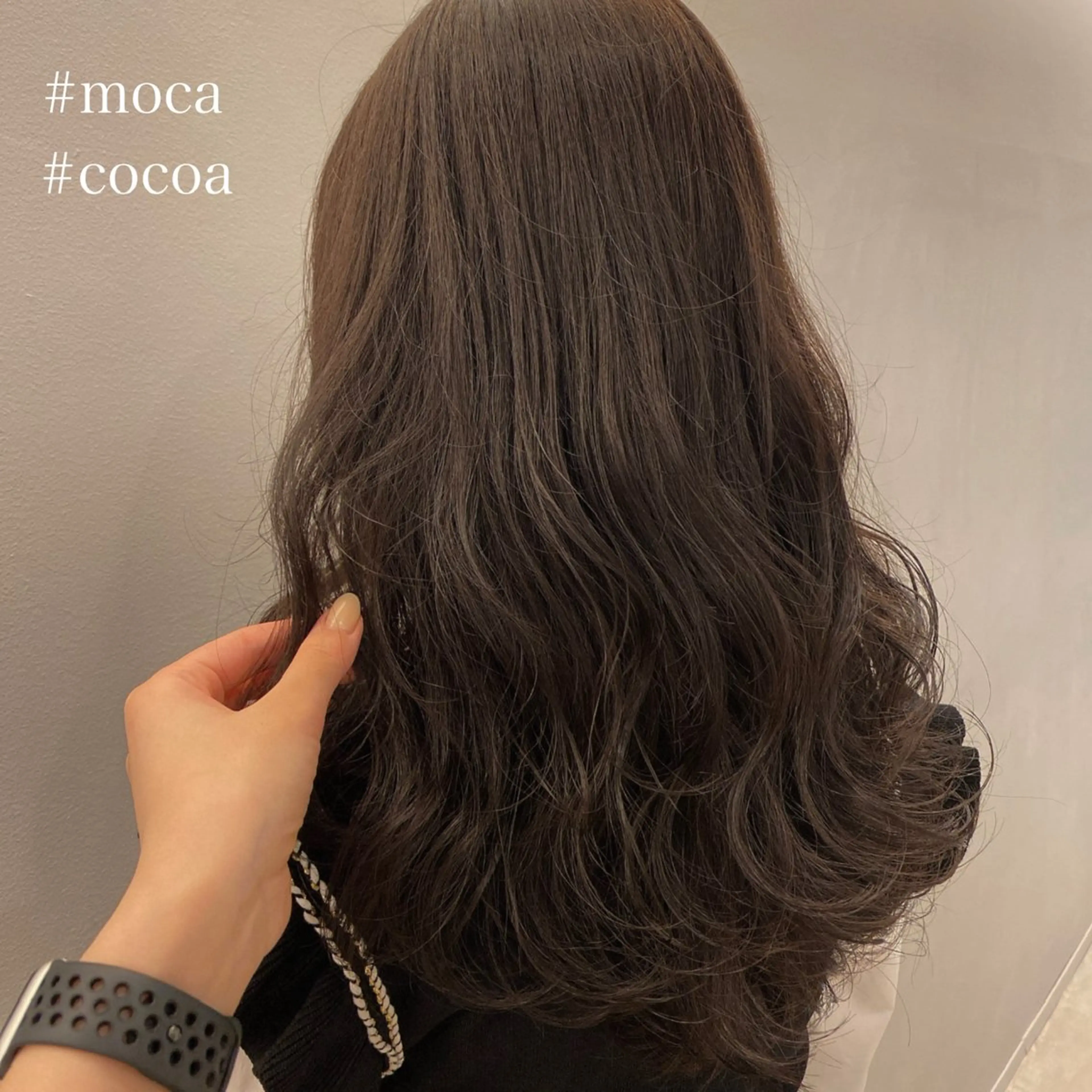 ロング 顔周りデザイン/ ママ美容師/濱ほのかのヘアスタイル