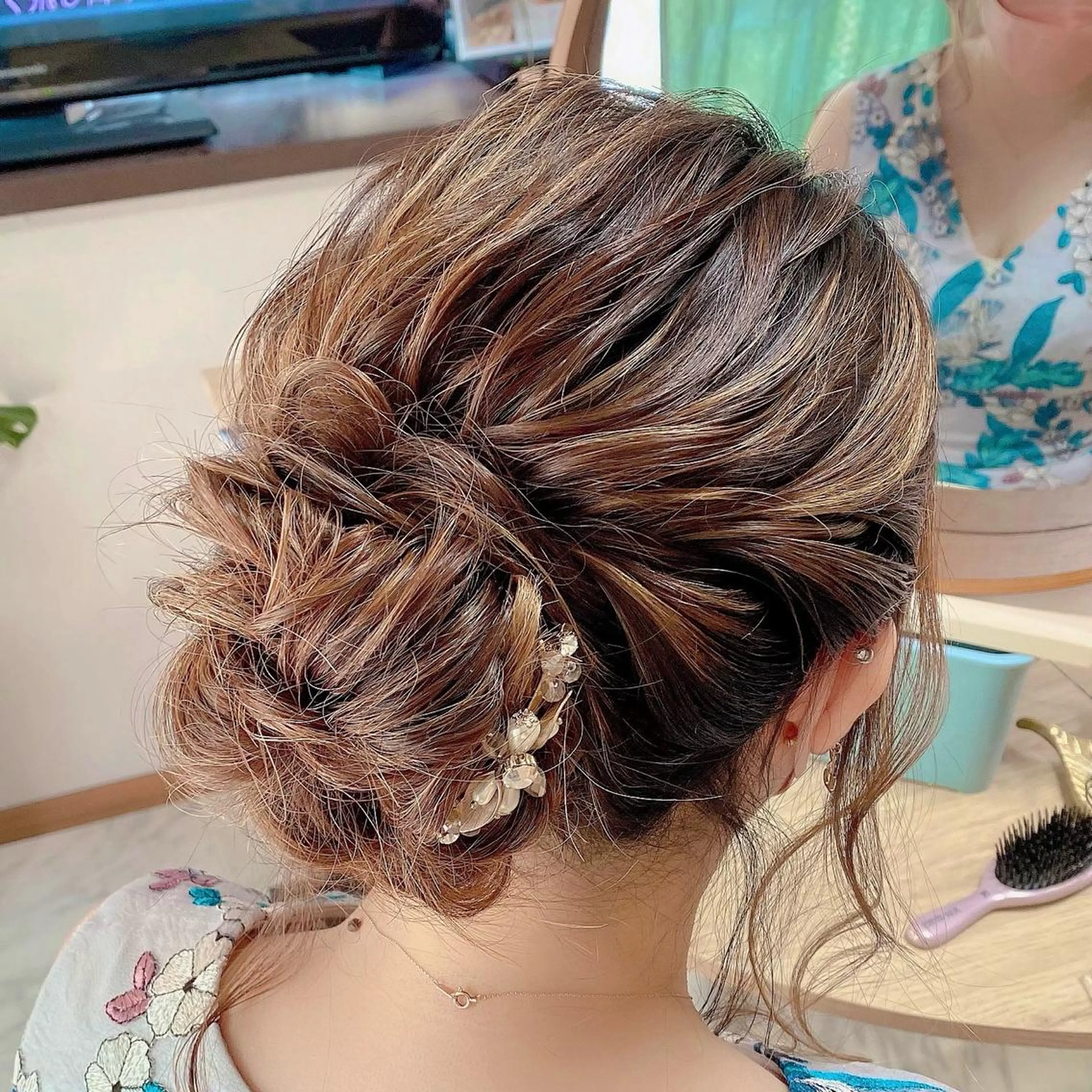 ヘアアレンジ ヘアセット F.T.S nailのネイルデザイン