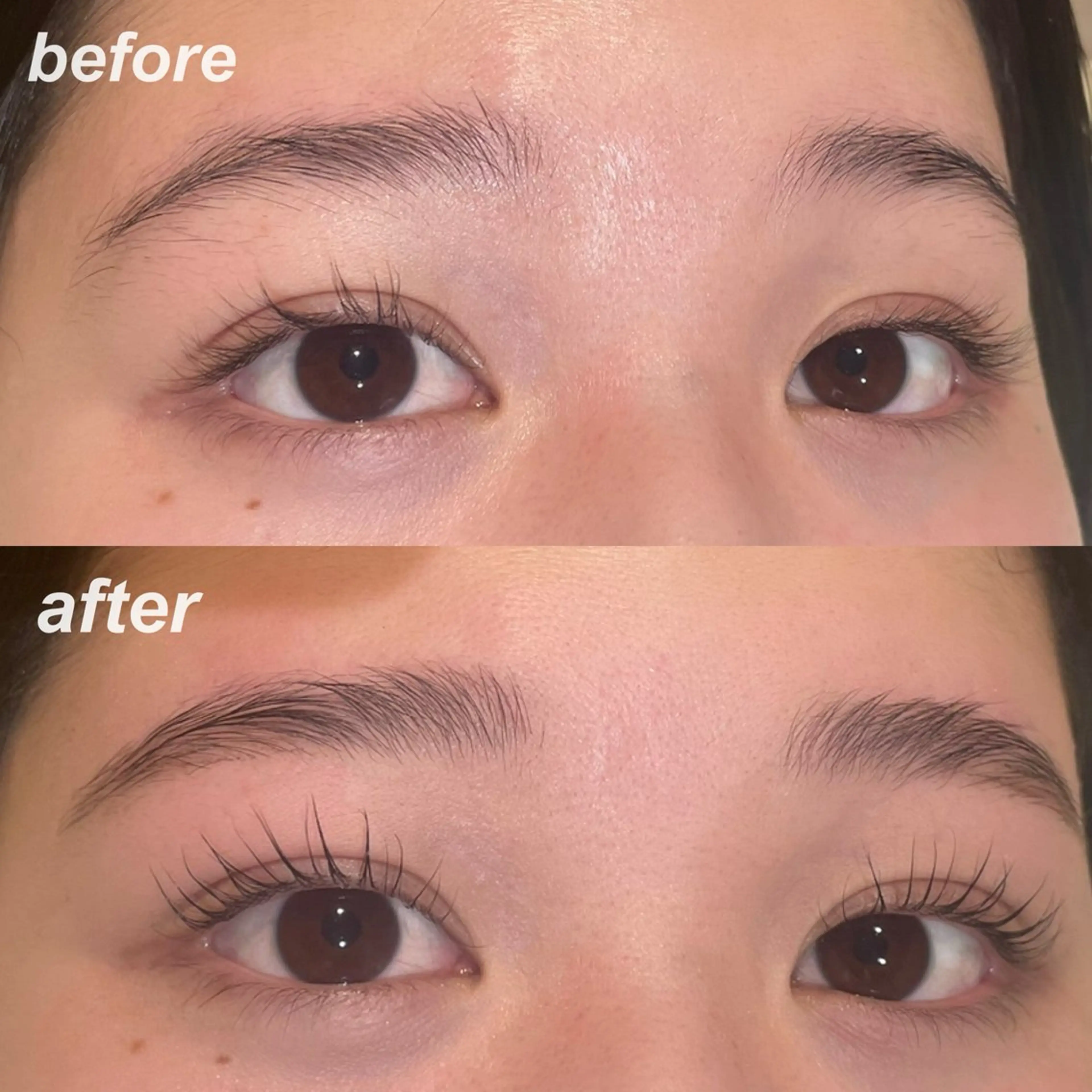 アイブロウ ハリウッドブロウリフト Maeda Karinのマツエク・マツパデザイン