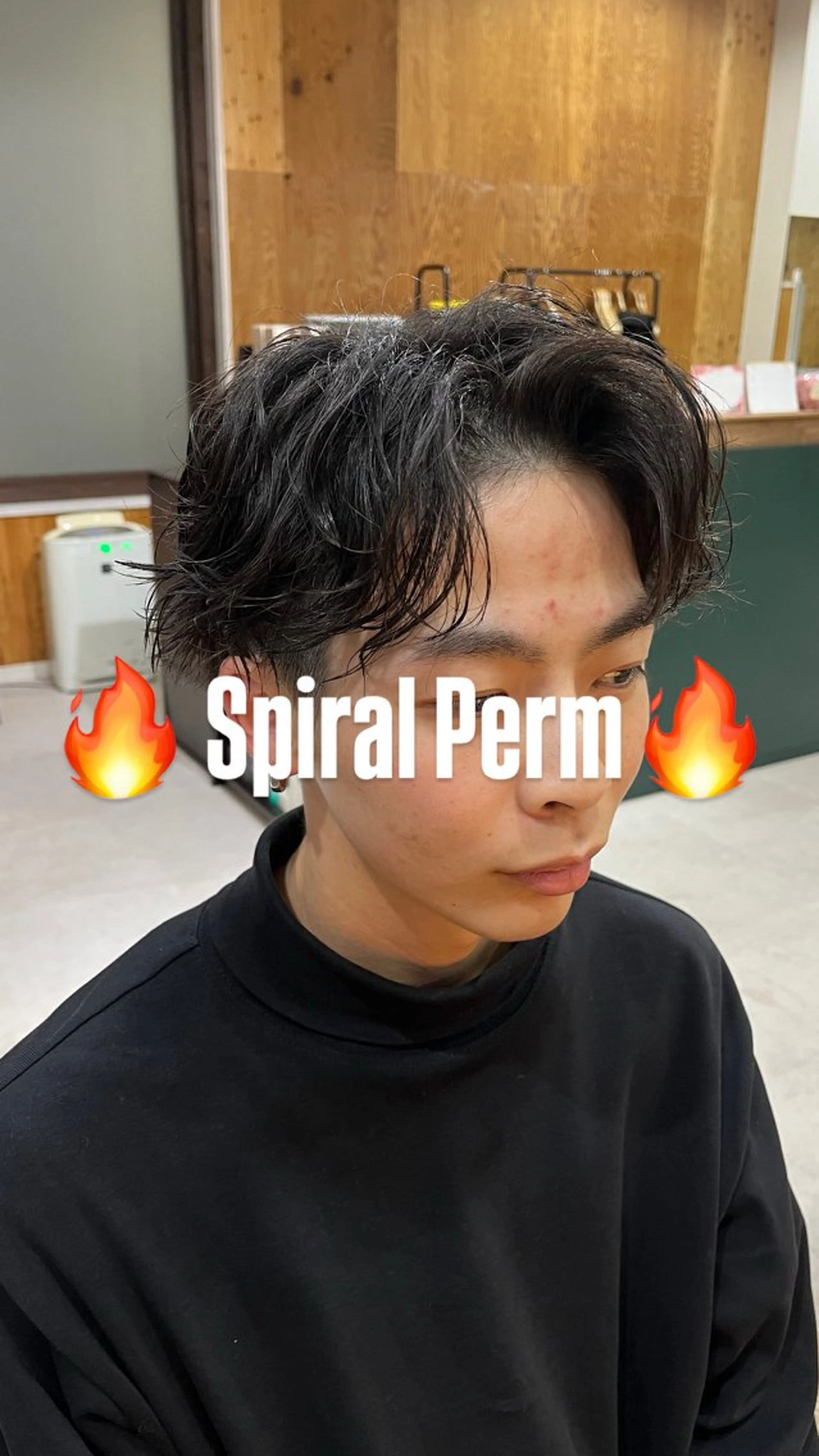 パーマ メンズ メンズパーマ スパイラルパーマ カット パーマ 【メンズパーマ専門】 質感職人/牧野成瀬のヘアスタイル