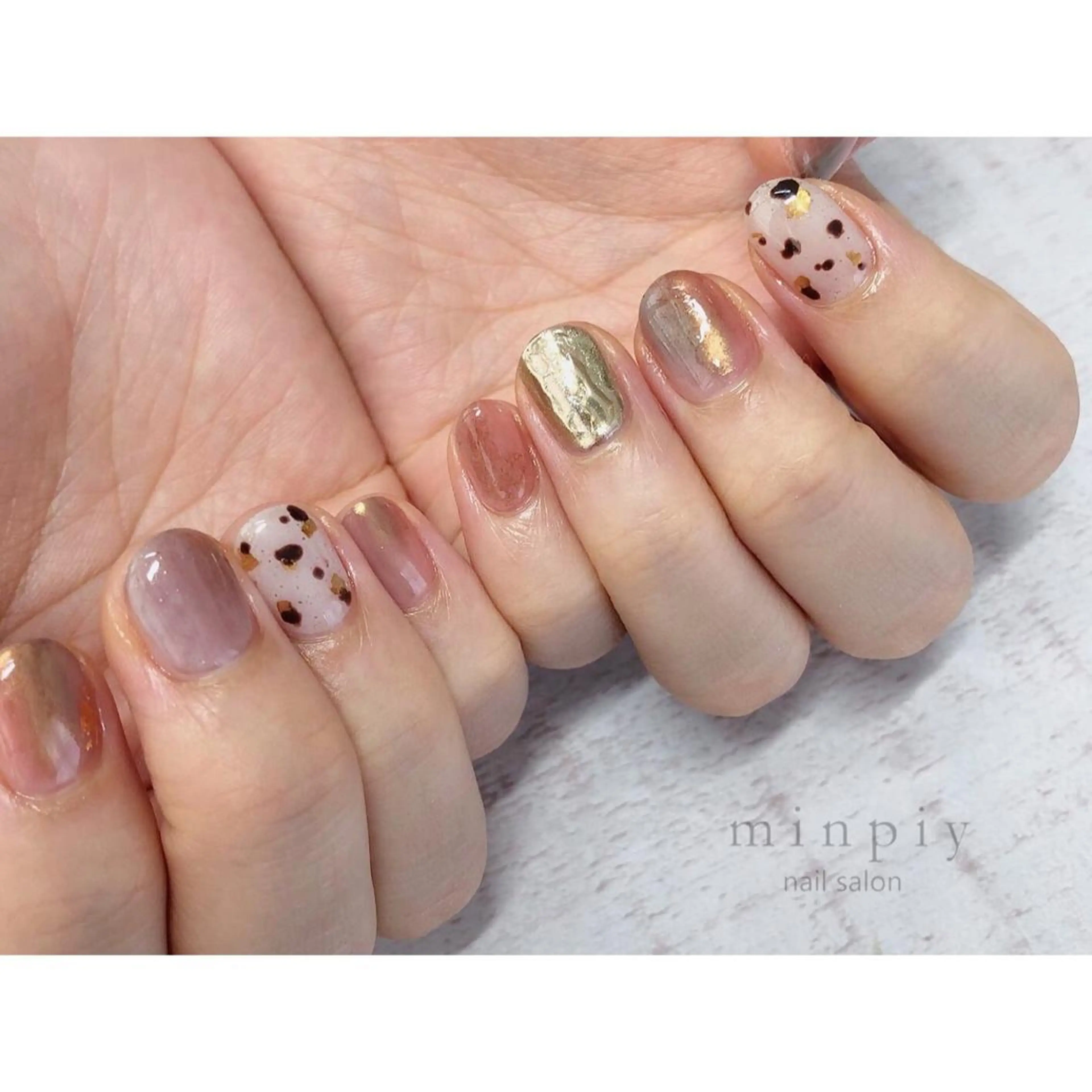 ネイル 𖡼 yumenoのネイルデザイン