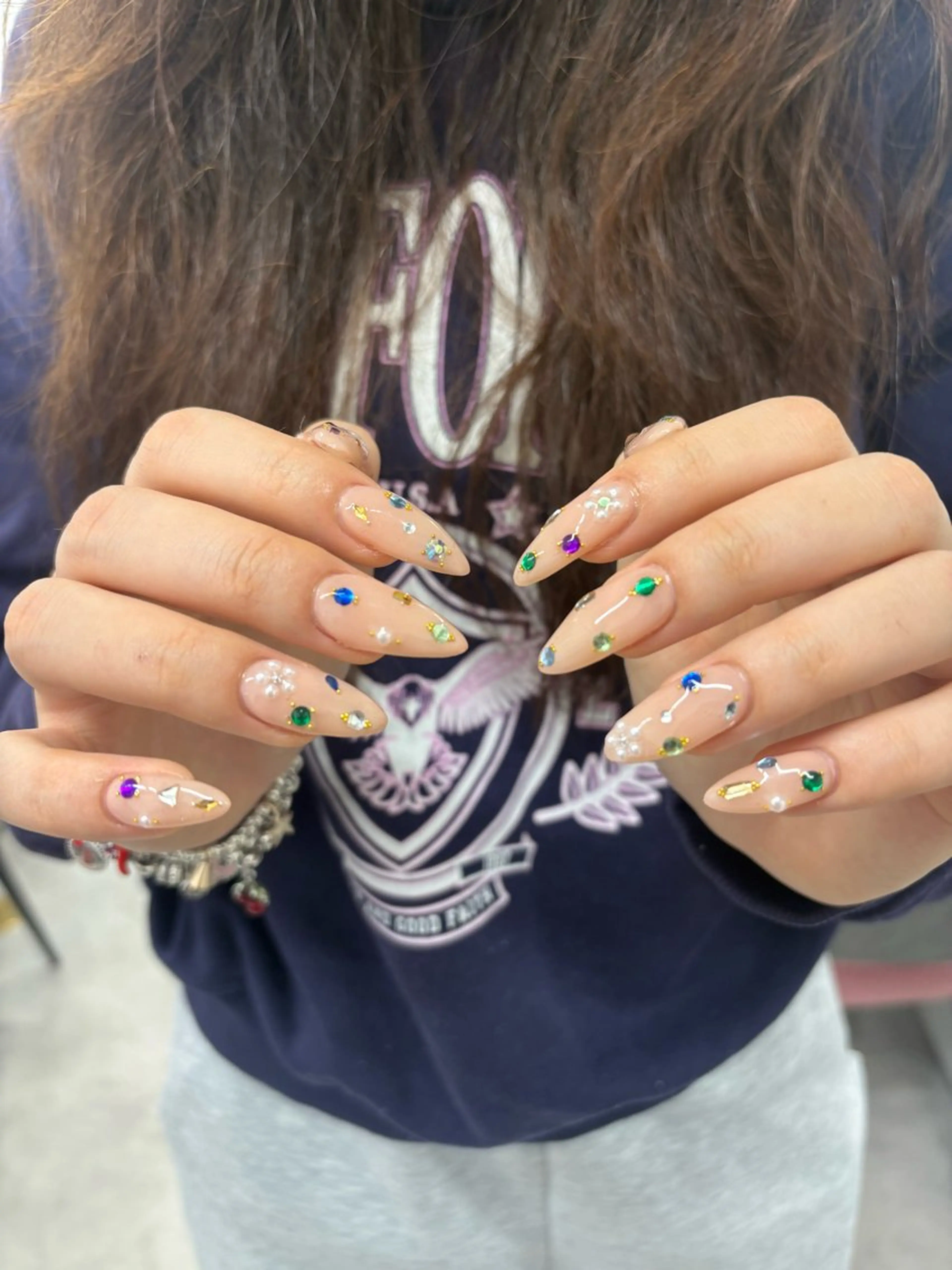 ネイル ハンドネイル yuria 🎀海外ネイル🌺のネイルデザイン