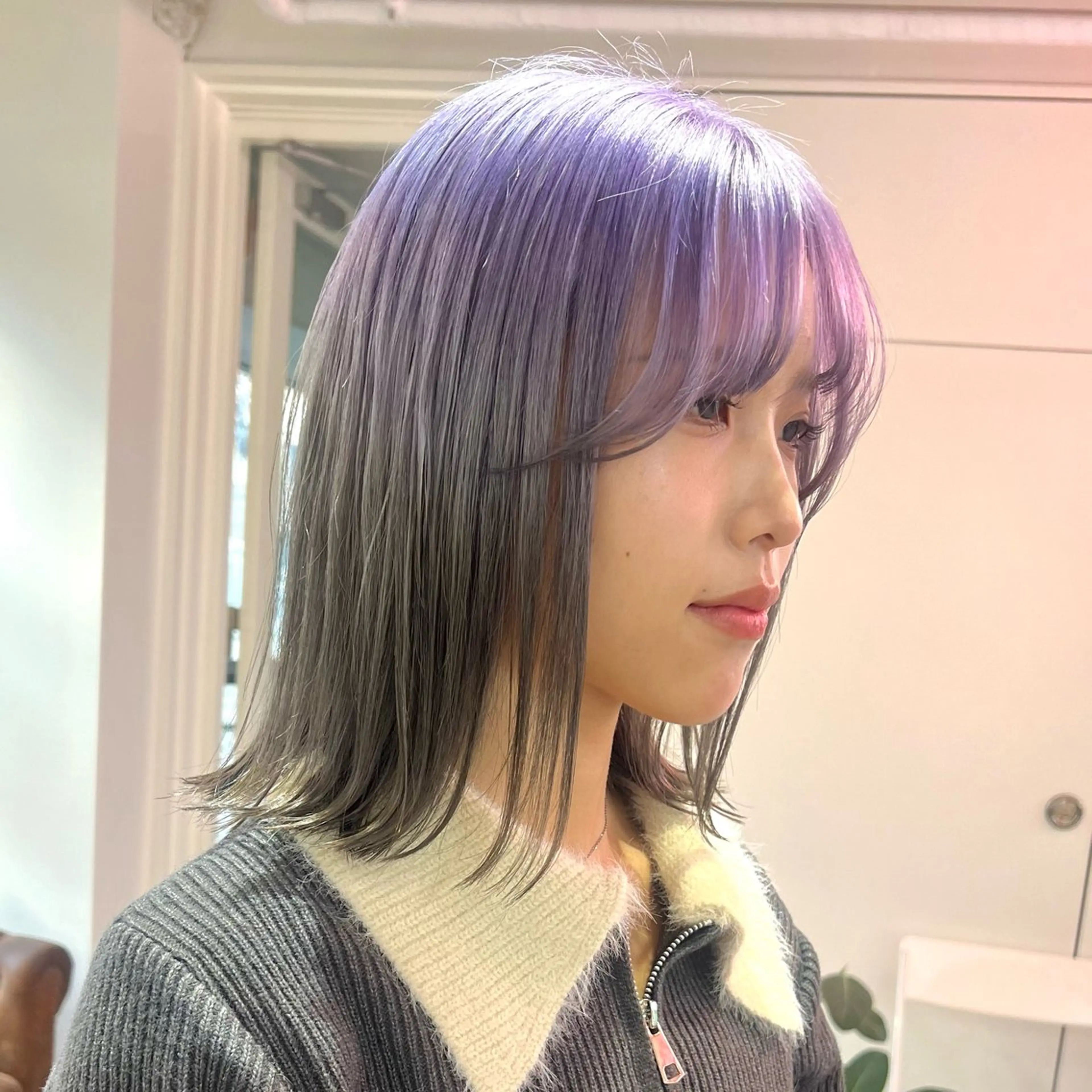 ショート カラー パーマ ヘアアレンジ メンズ 🧨ブリーチー×ボブ レイヤー💎じゅえるのヘアスタイル