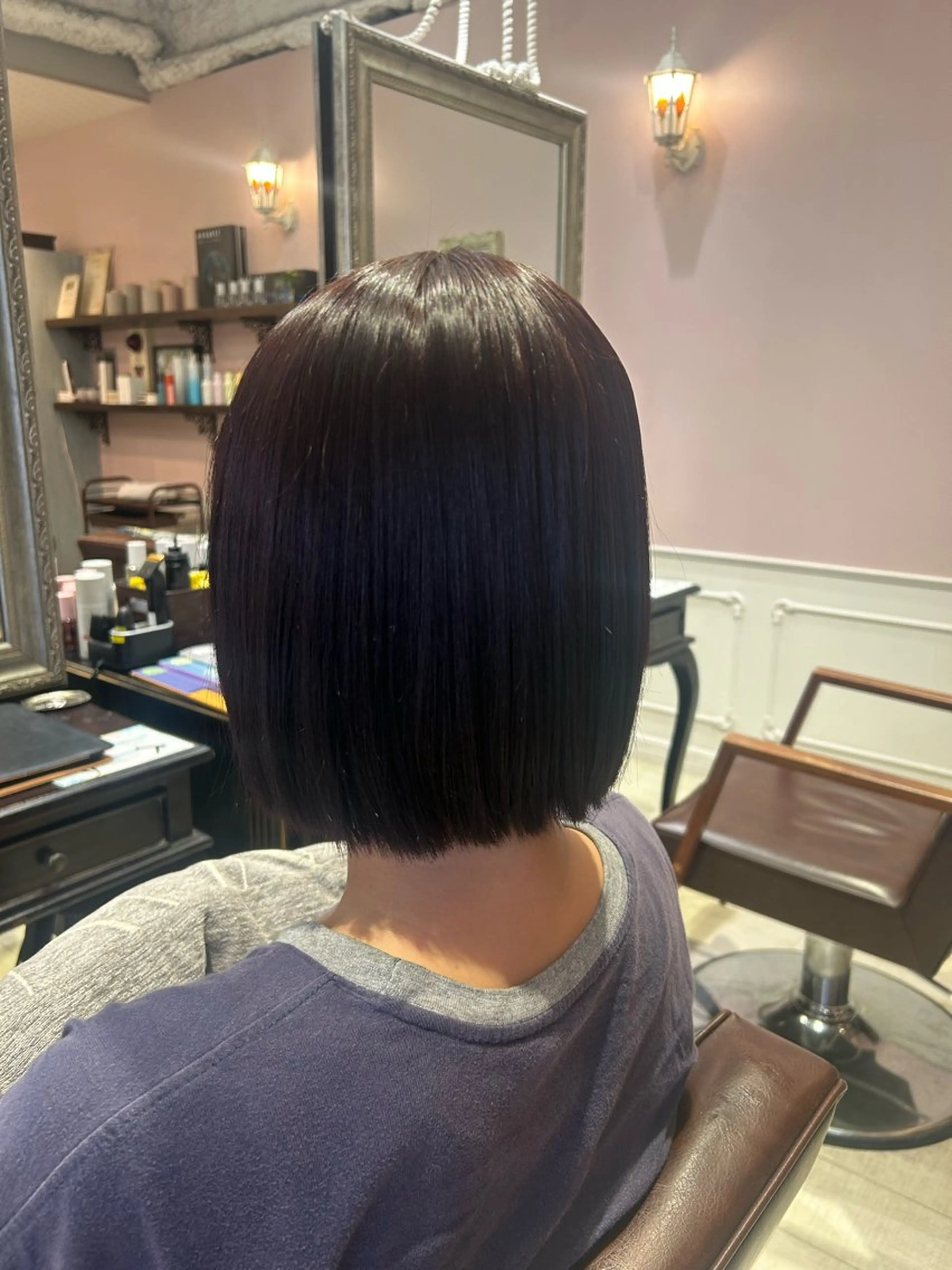 ミディアム ヘアカラー 暖色カラー｜艶髪｜ 🥨AIKA🥨のヘアスタイル