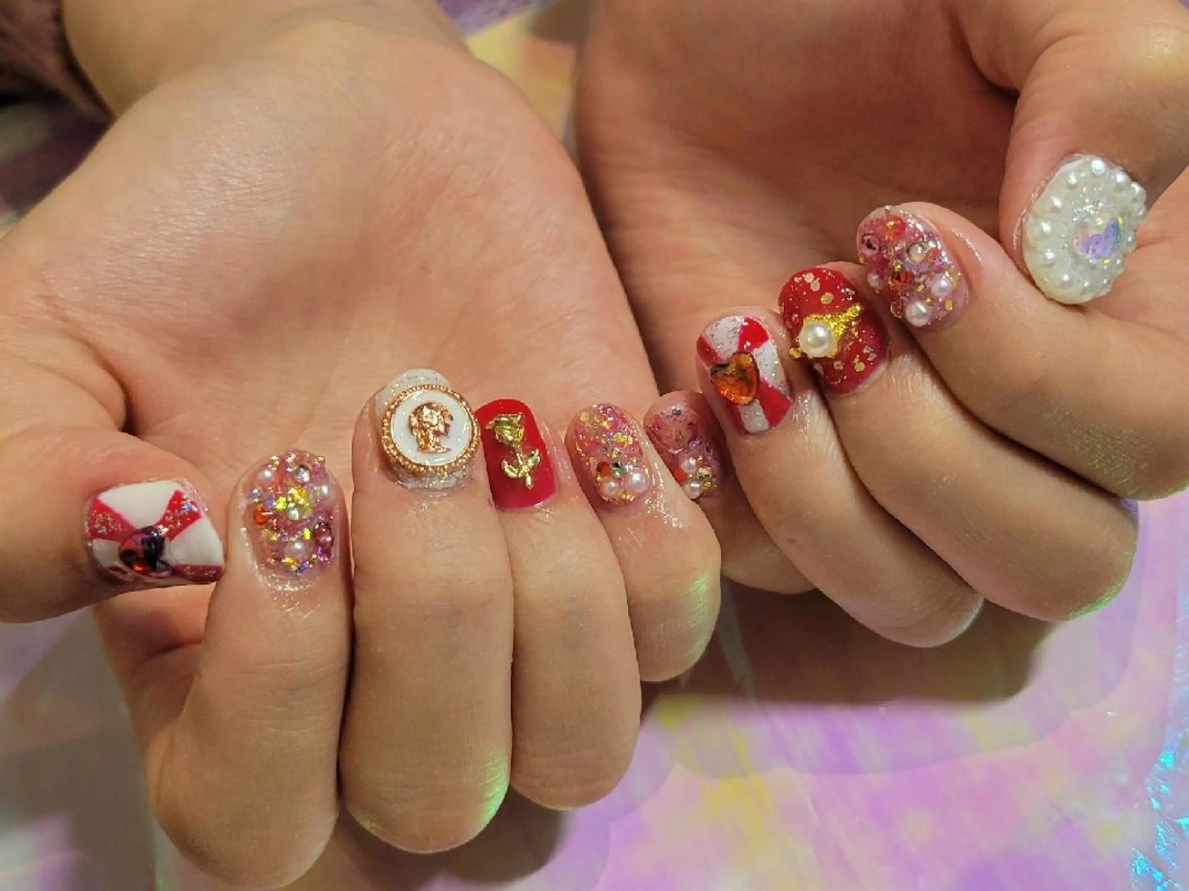 ネイル 💜bora .のネイルデザイン