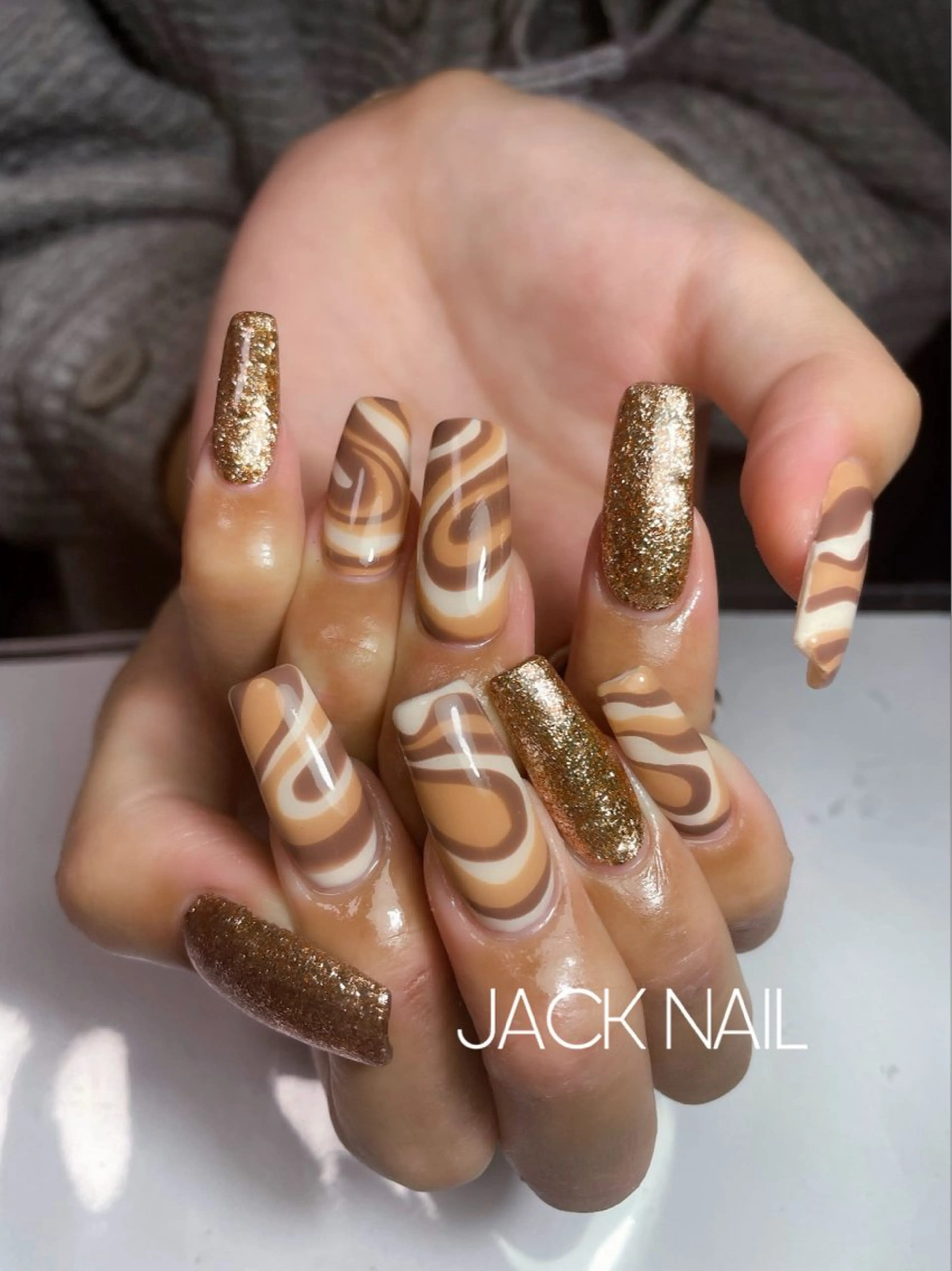 ネイル JACK NAIL 💜Ayakaのネイルデザイン
