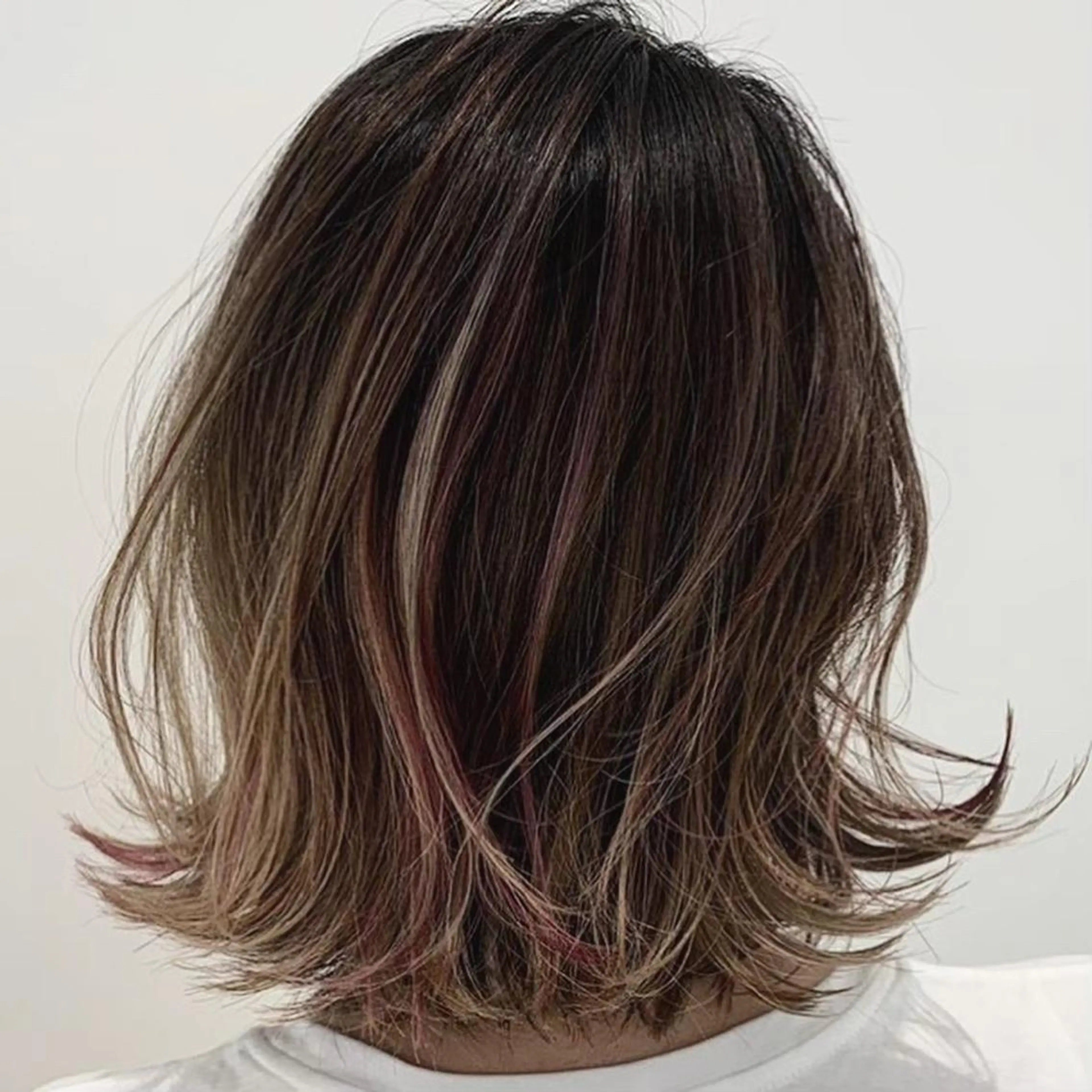 ミディアム カラー ヘアアレンジ 指名支持率NO.1 スタイリストのヘアスタイル