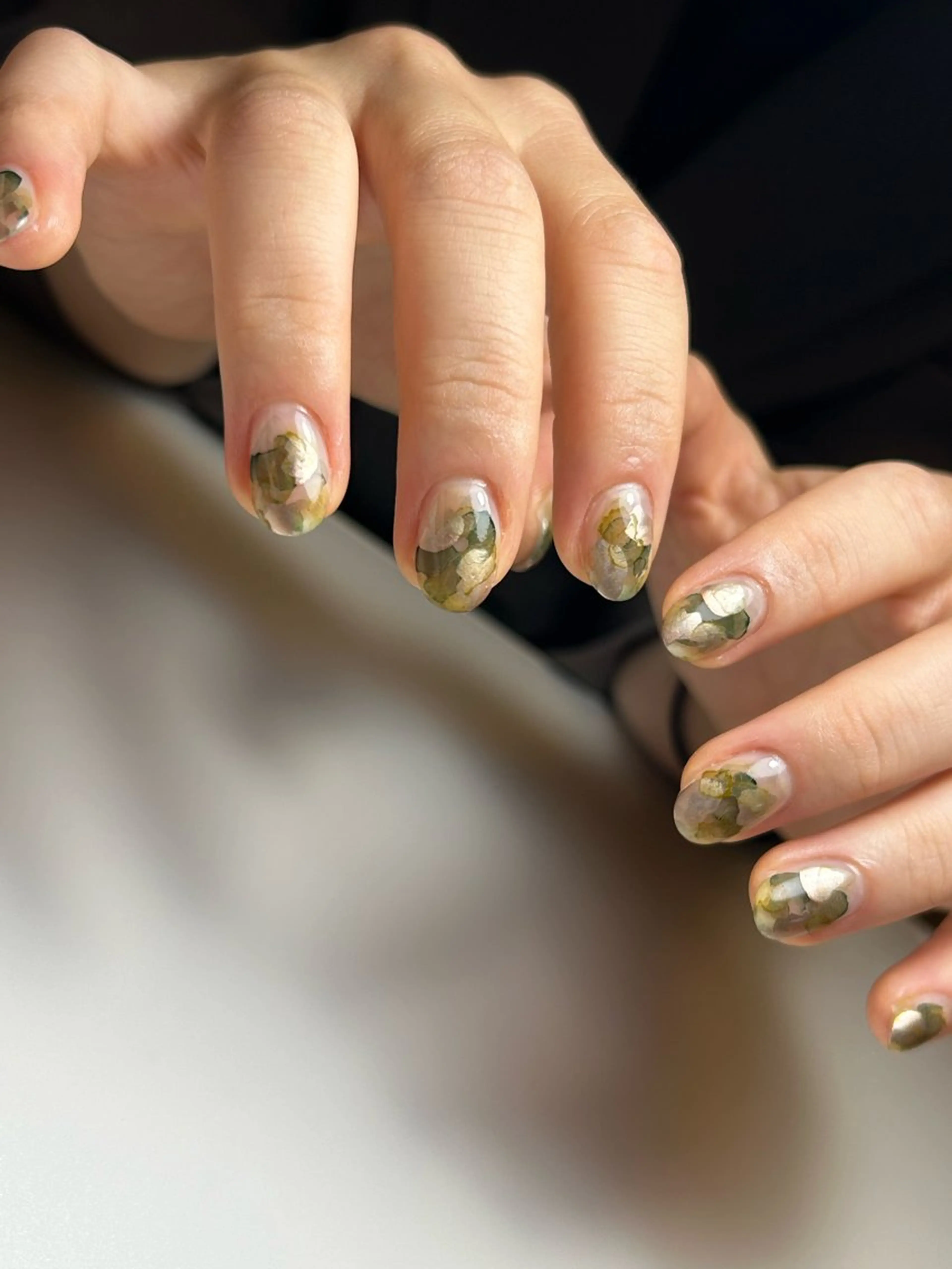 ネイル ニュアンスネイル ハンドネイル Ao. Nailのネイルデザイン