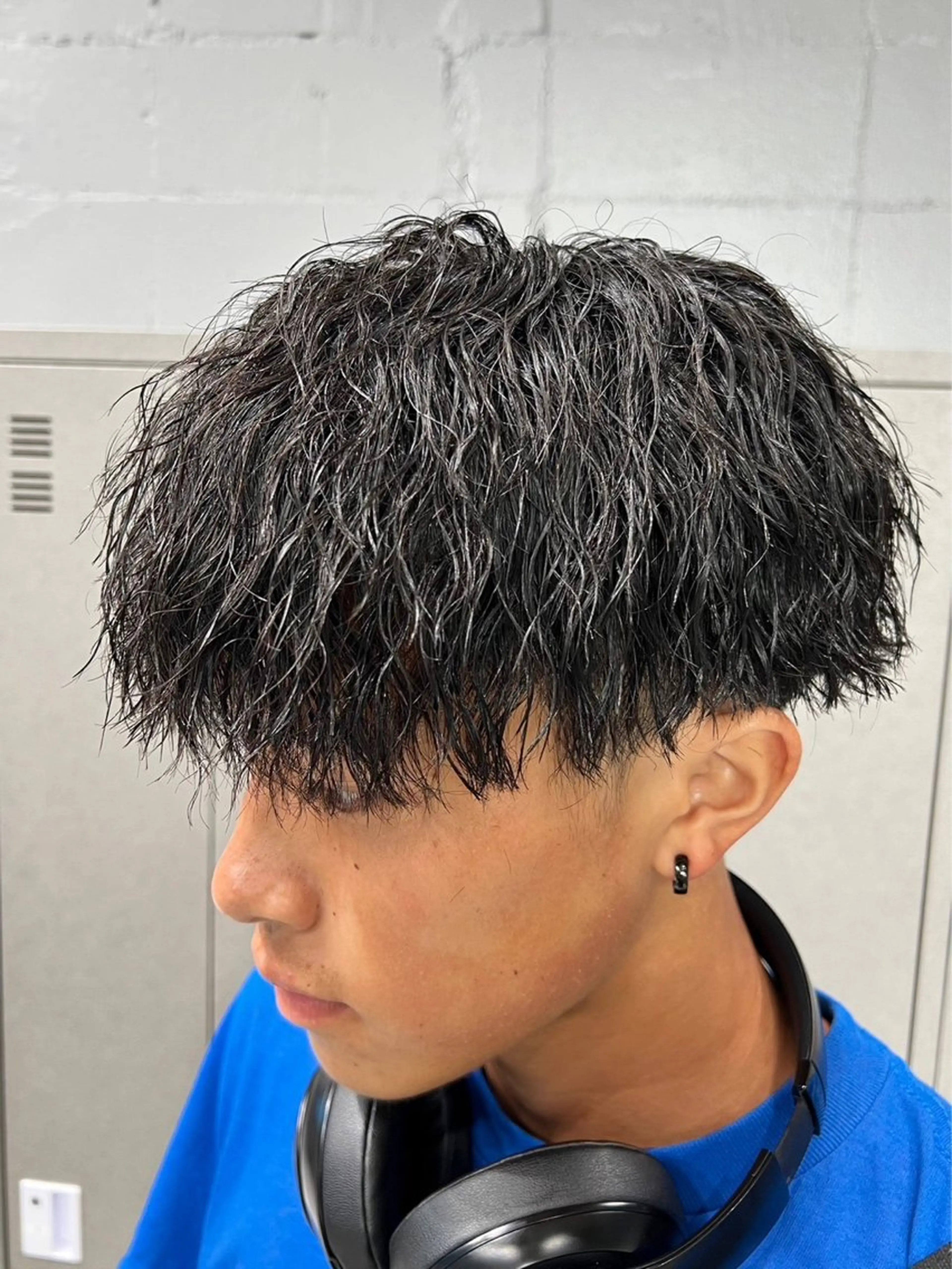 パーマ ツイストスパイラルパーマ スパイラルパーマ カット パーマ メンズパーマ/韓国 ヘア/Mino🤍のヘアスタイル