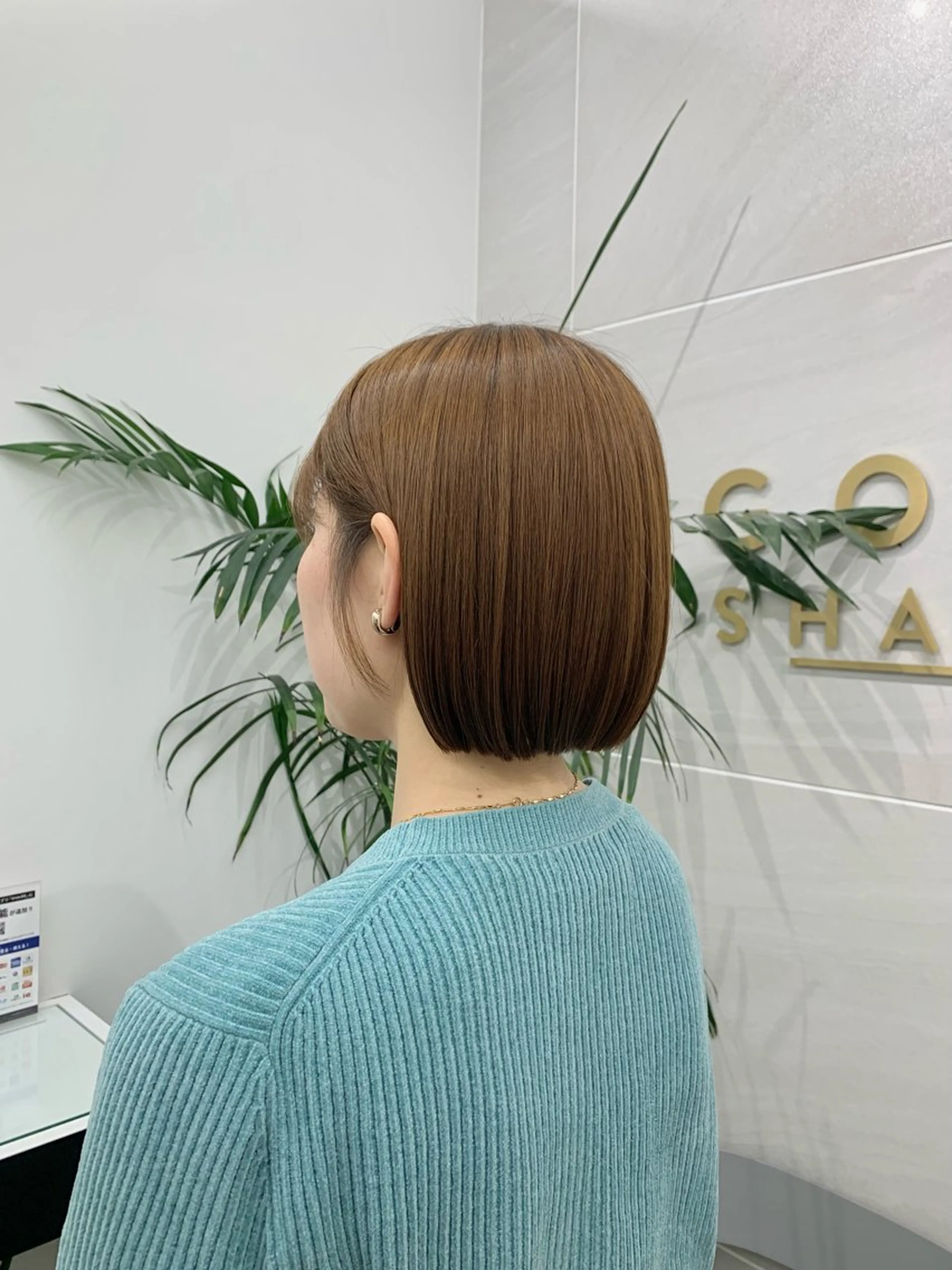 ショート ボブ カット ヘッドスパ 本格ヘッドスパ🌿 ×ヘア　佐藤のヘアスタイル