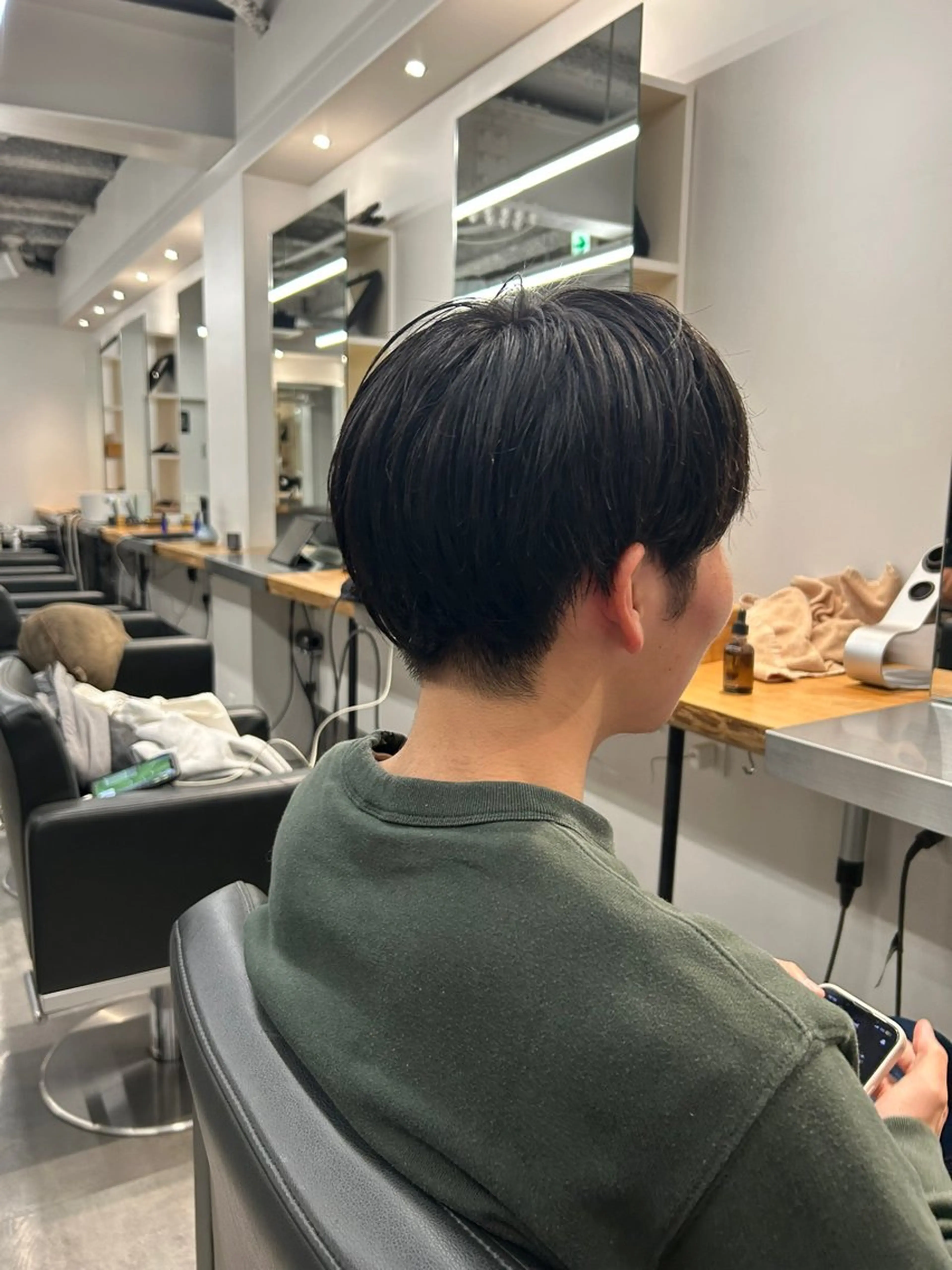 メンズ カット 森珀斗/表参道 /ショートボブのヘアスタイル