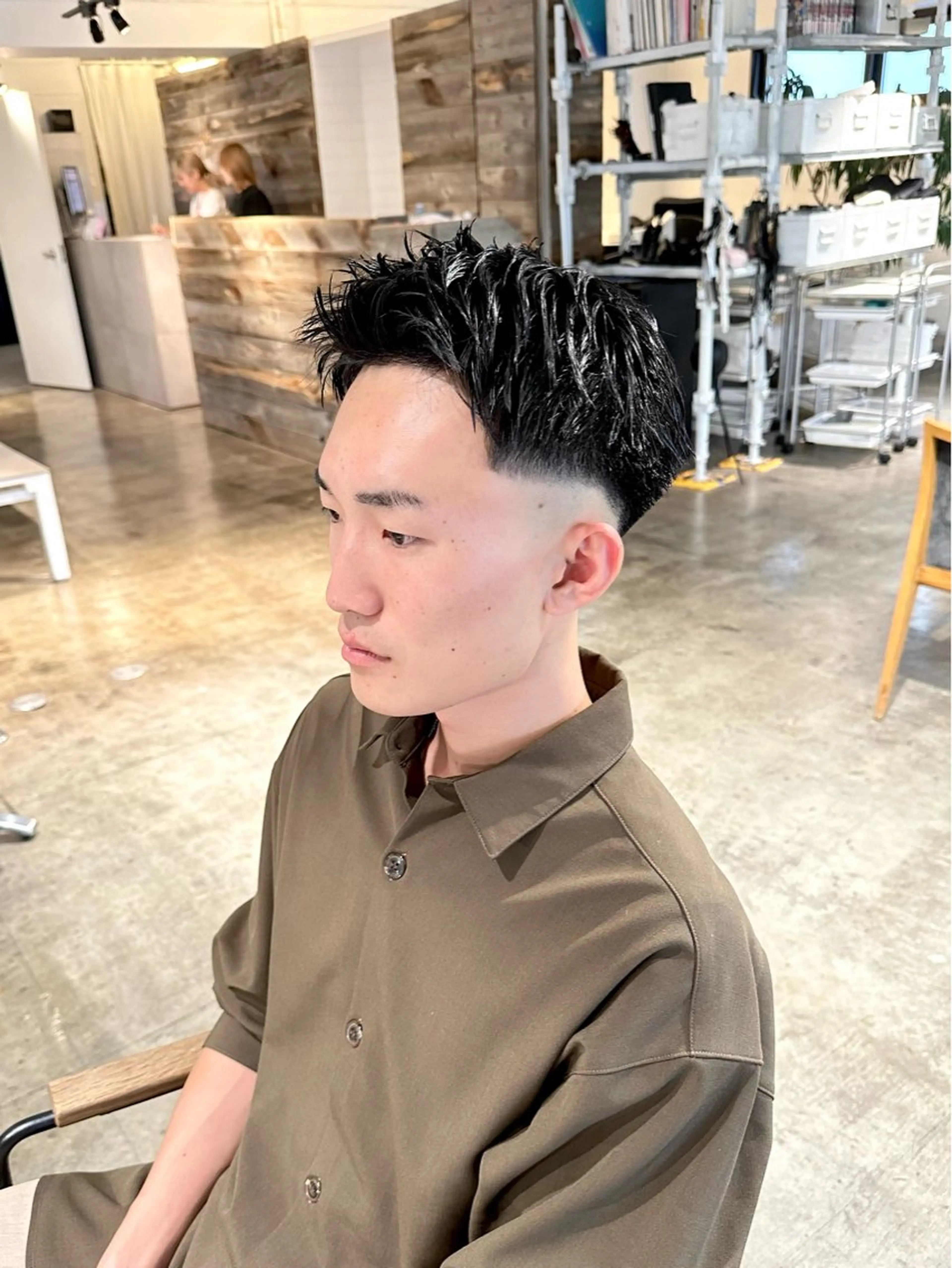 メンズ フェードカット スキンフェード 刈り上げ カット 骨格補正施術/メンズ 専門美容師/YUYAのヘアスタイル