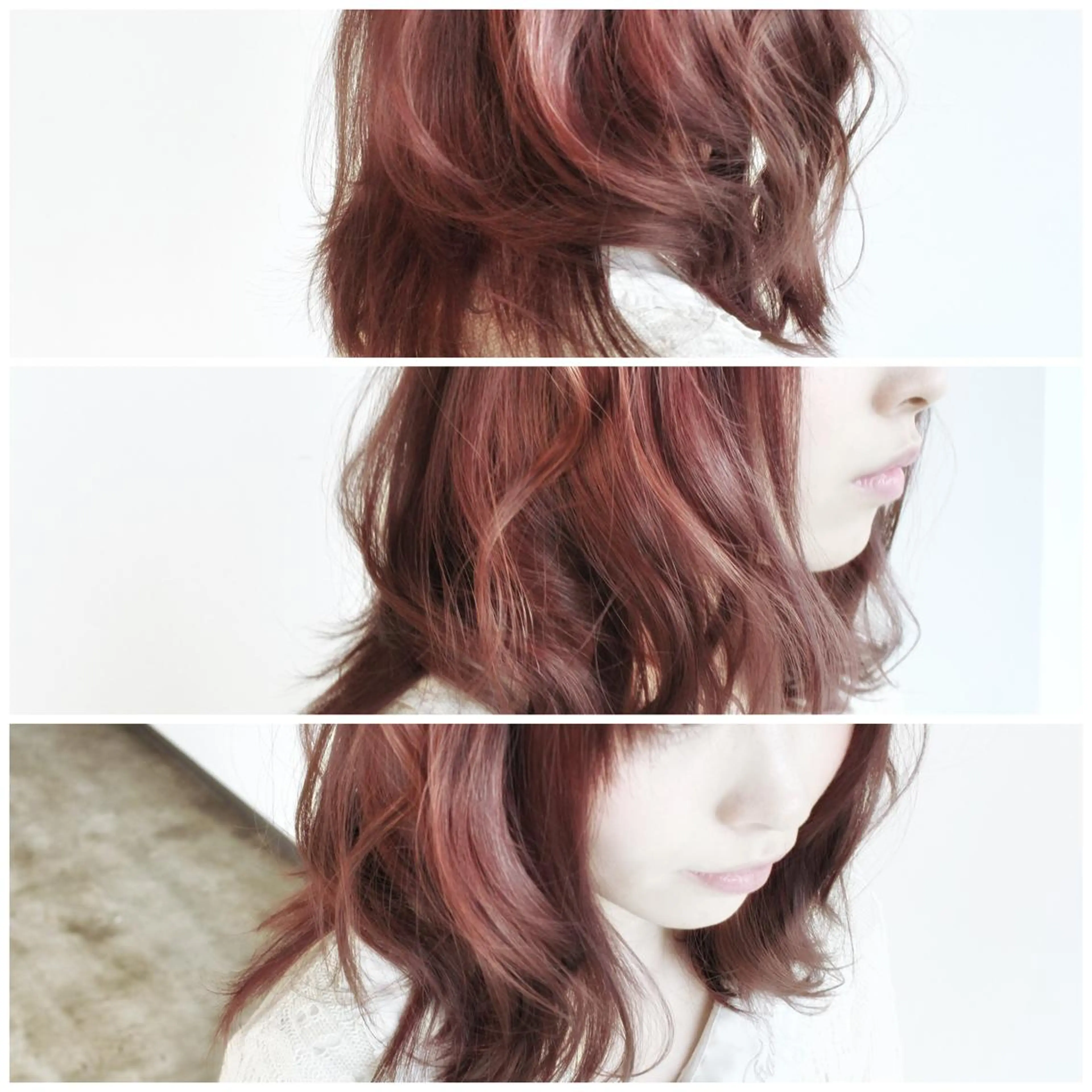 セミロング カラー ピンクカラー BOB🌟ハイトーン /ブリーチ/TAKUのヘアスタイル