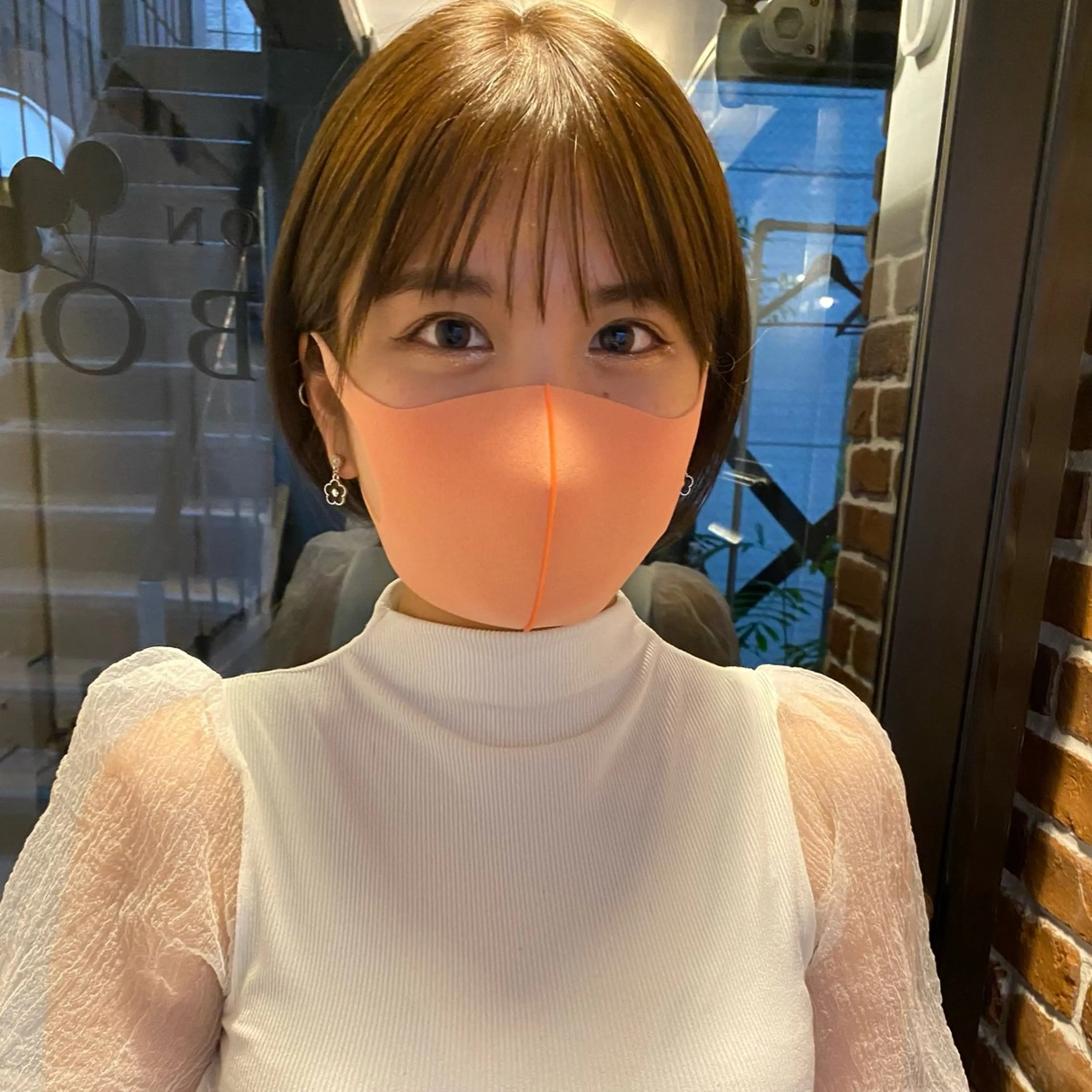 ショート ハイライト 髪質改善 レイヤーカット ショートヘア また会いたくなる 美容師【KENTA】のヘアスタイル